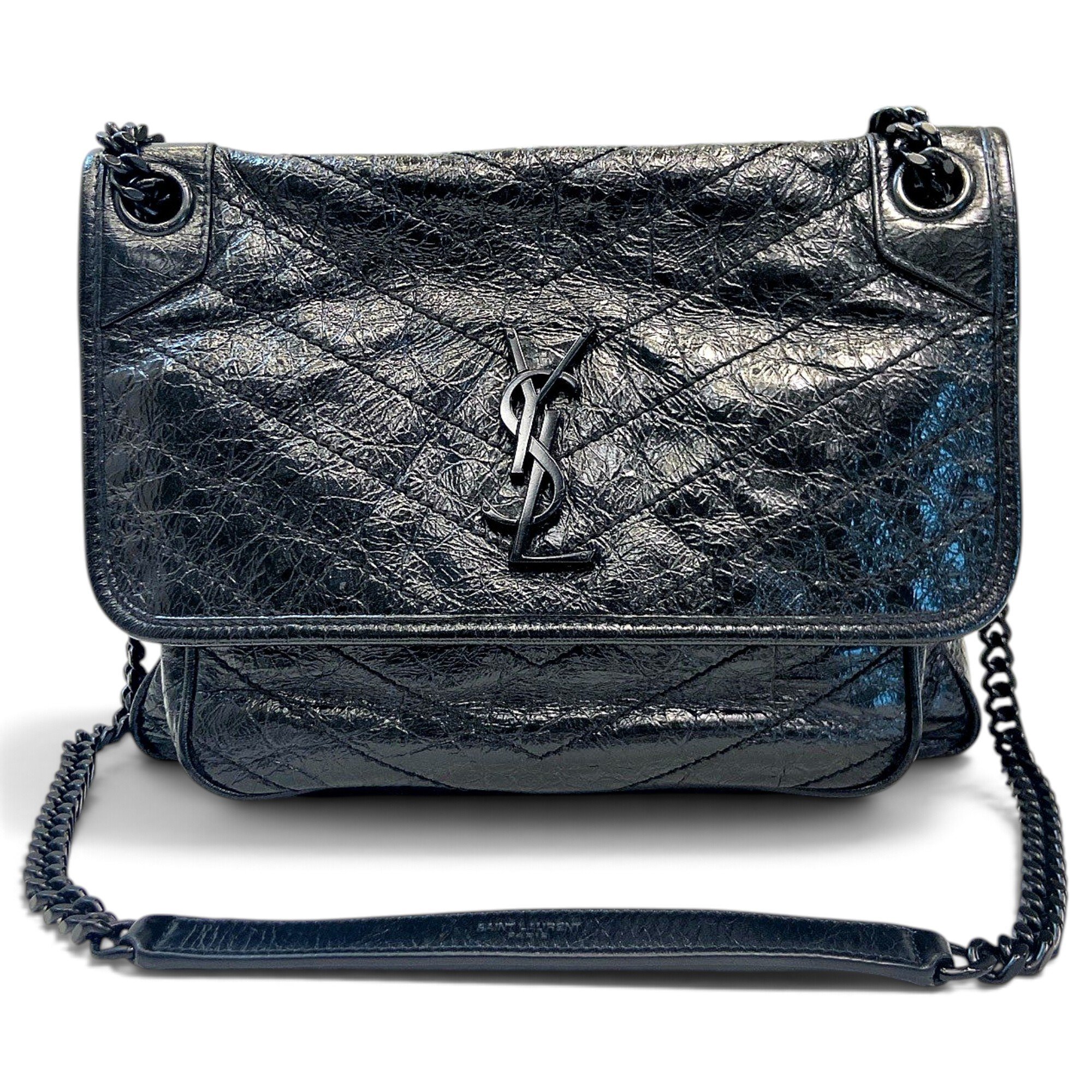 Niki leather crossbody bag