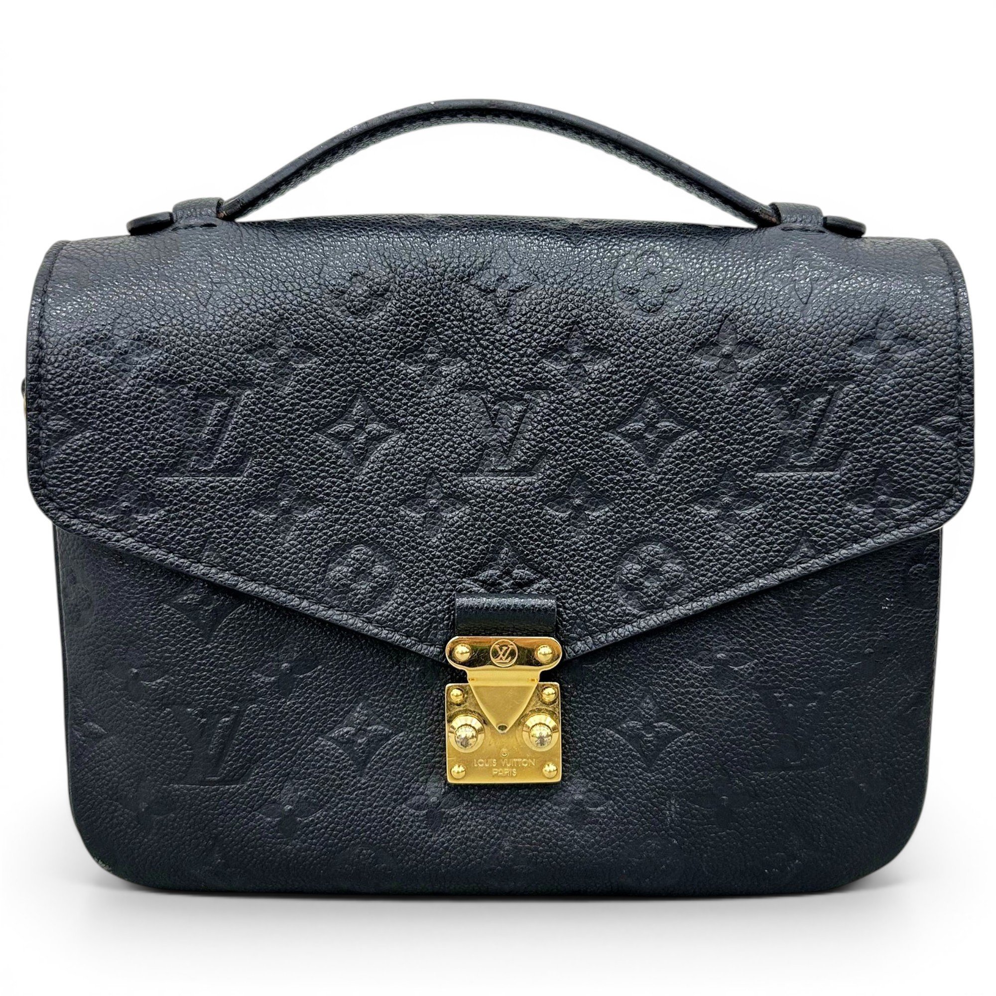 Metis leather handbag