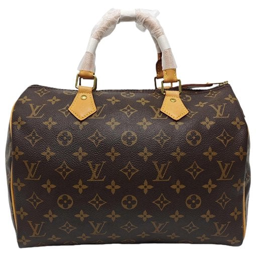 Nano Speedy / Mini HL leather handbag