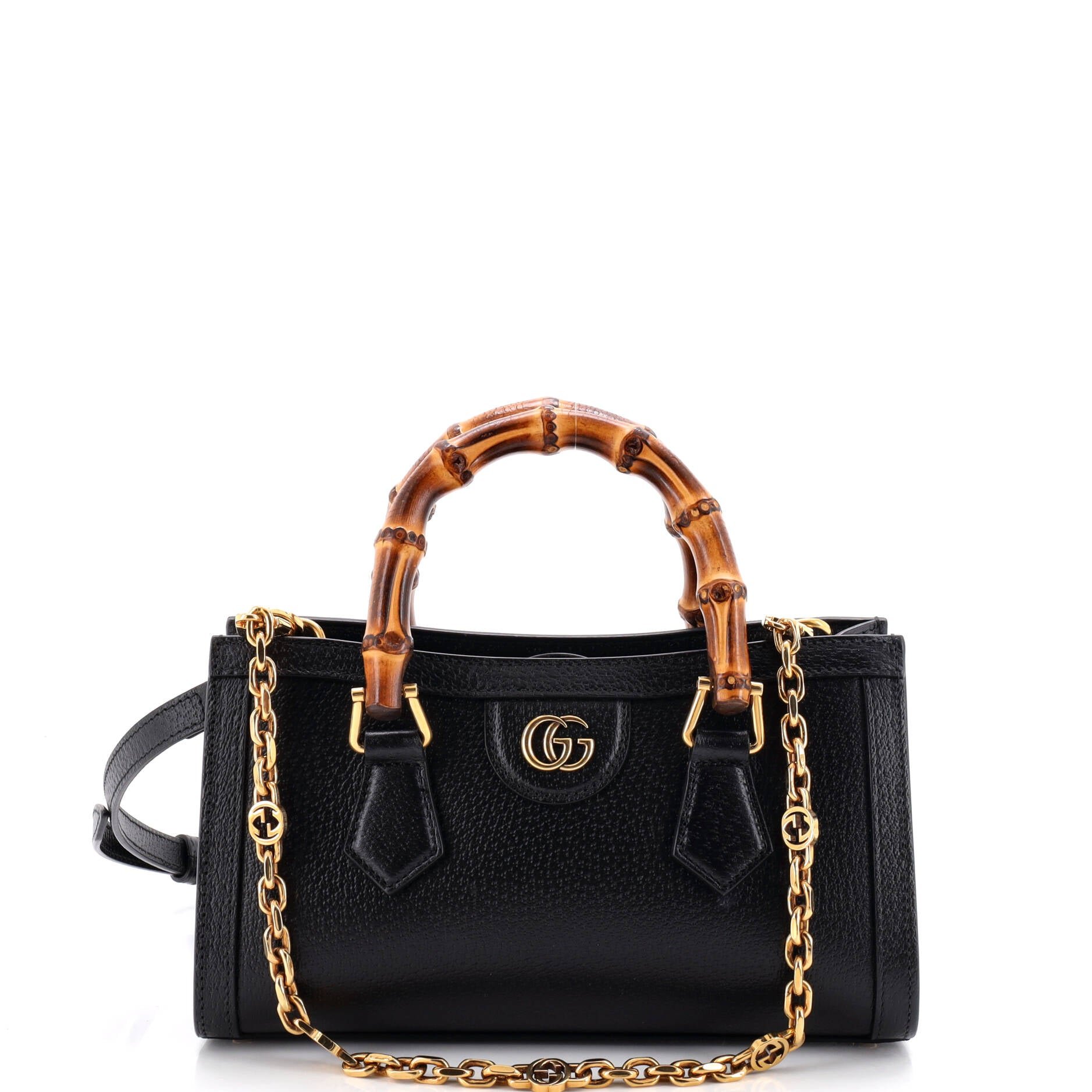 Diana NM Convertible Shoulder Bag Leather Small