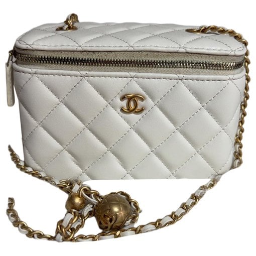 Trendy CC Vanity leather handbag