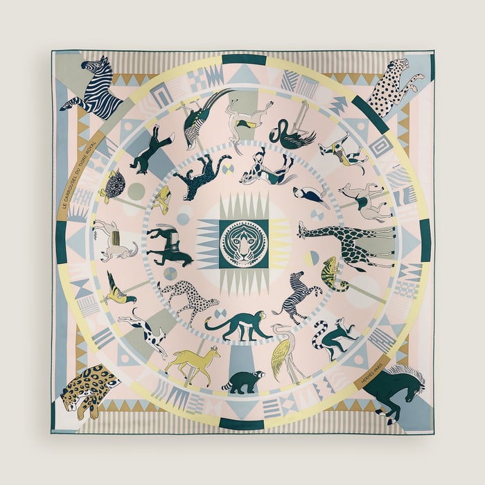 Le Carrousel Du Tigre Royal Scarf 90