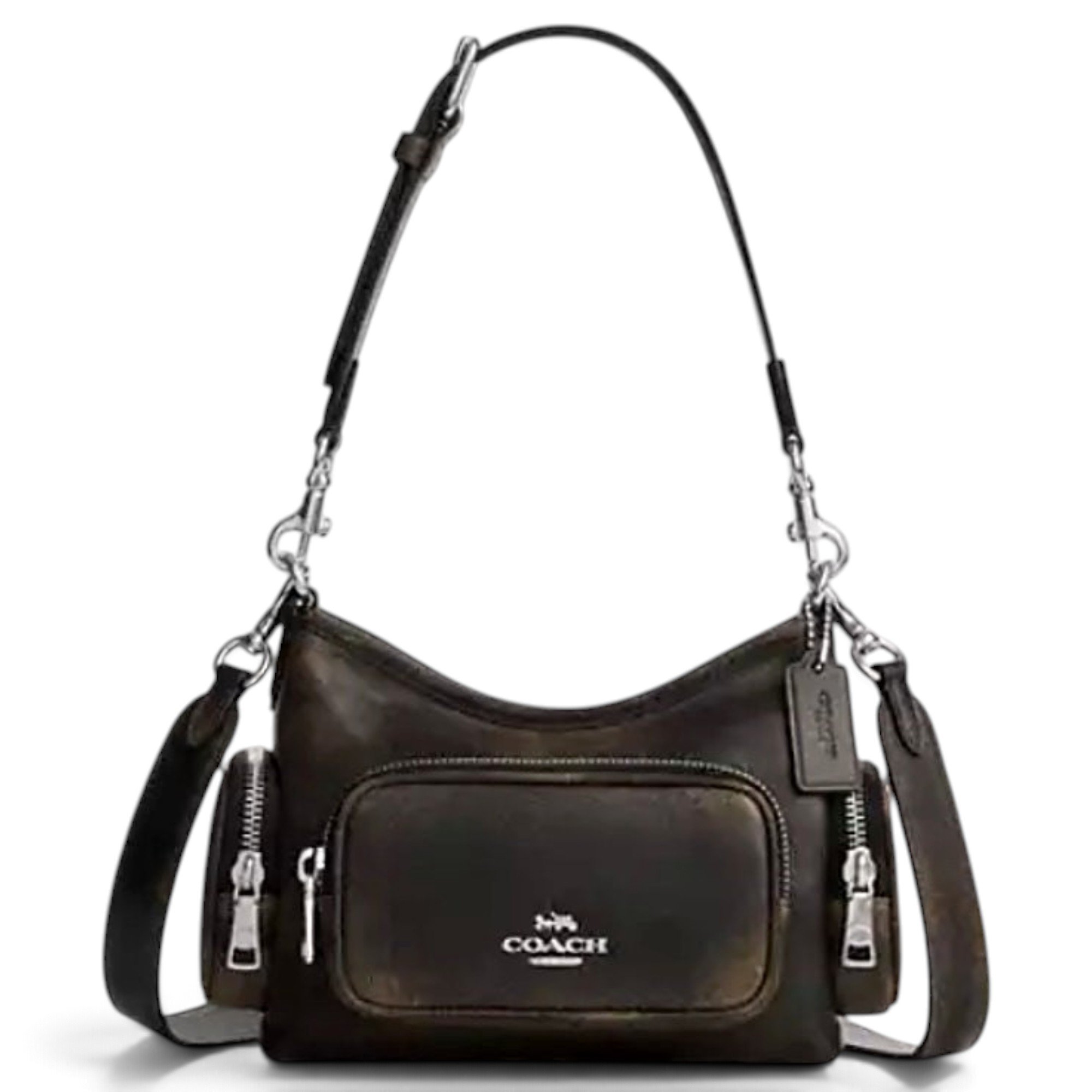 Leather crossbody bag