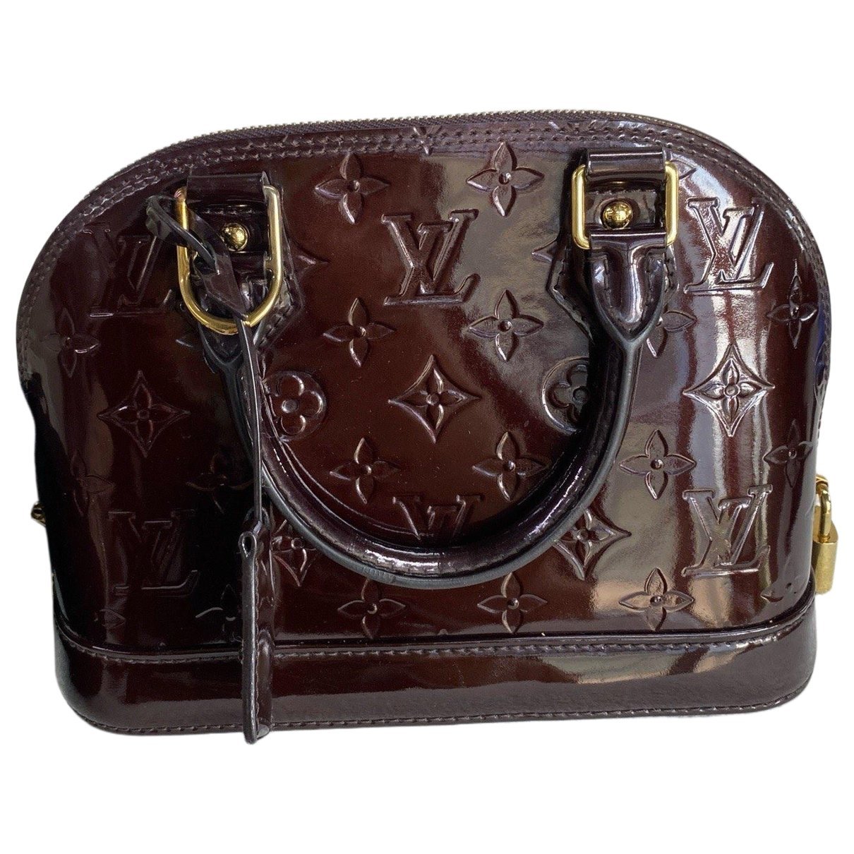 Alma BB patent leather mini bag