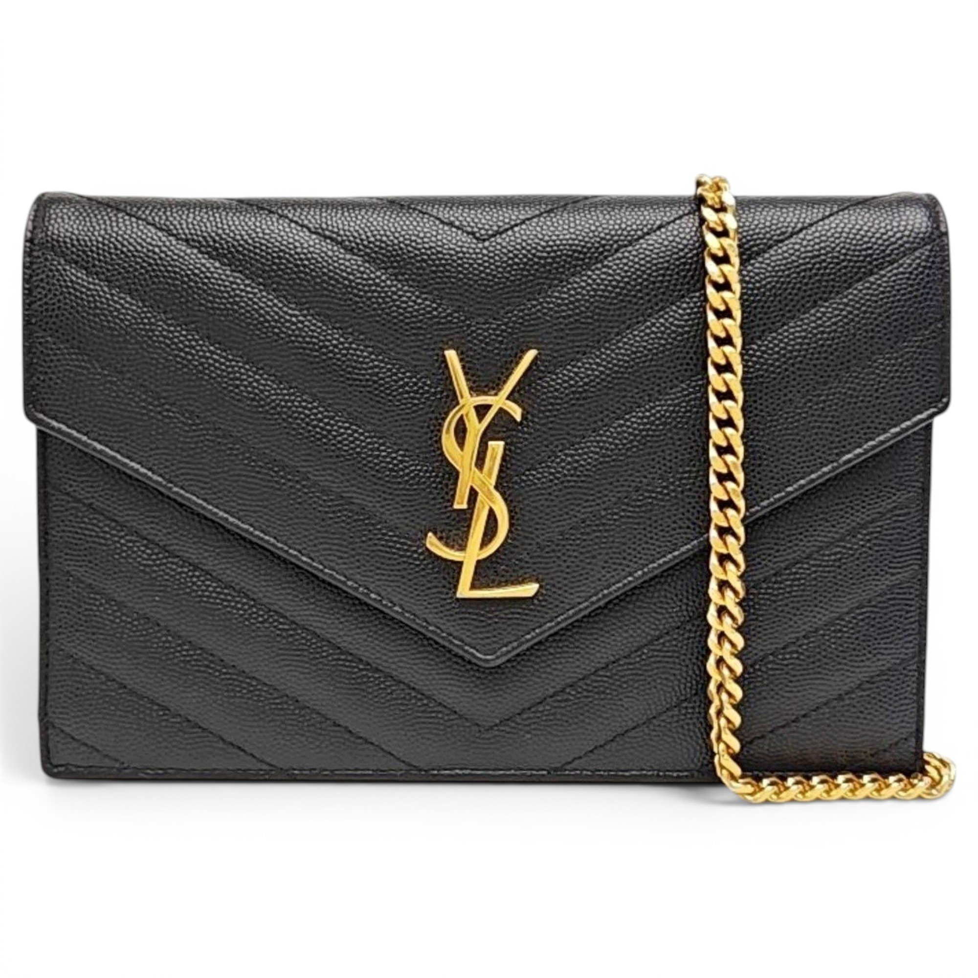 Baby monogramme leather handbag