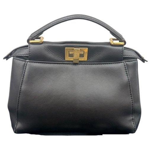 Peekaboo leather handbag