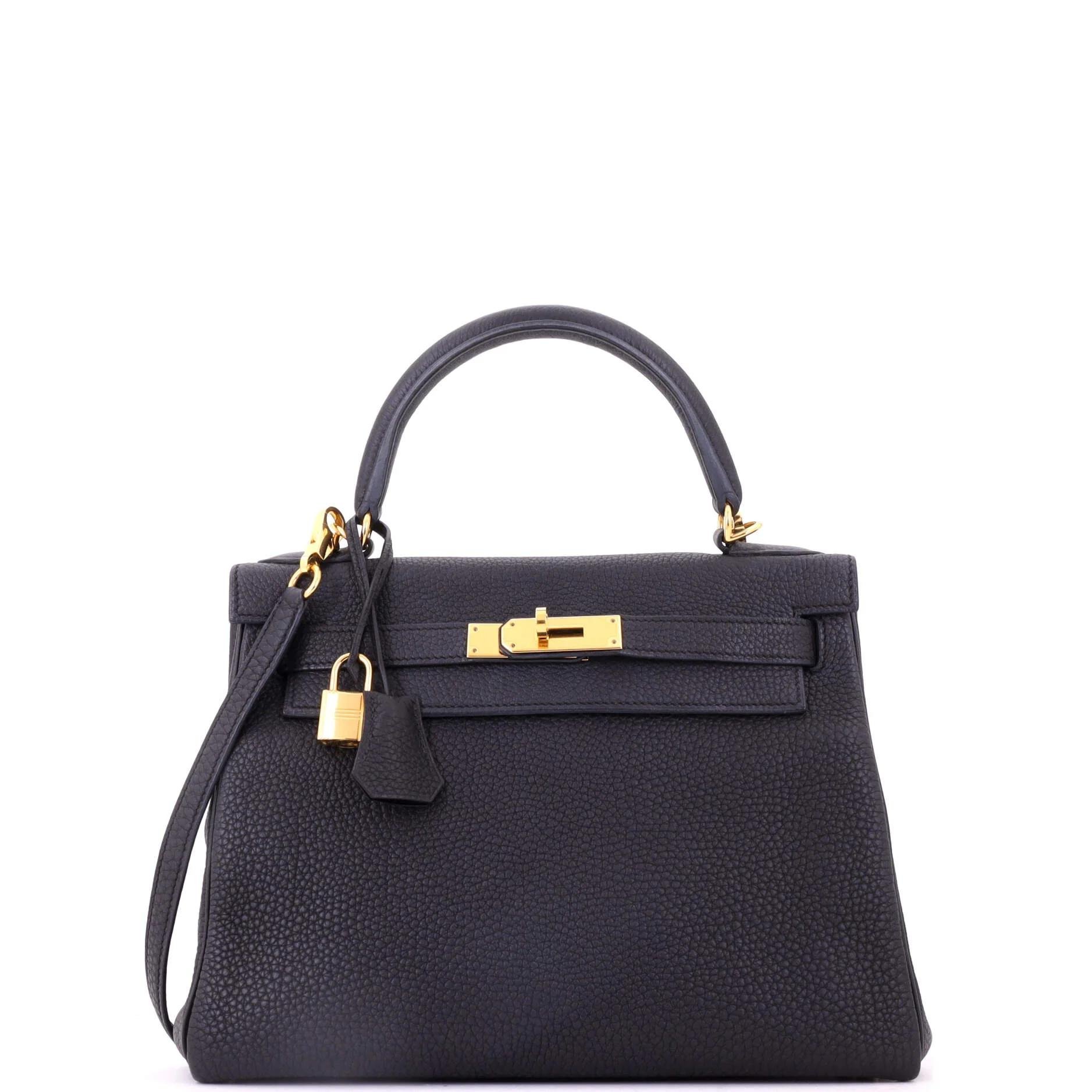 Kelly 28 leather crossbody bag