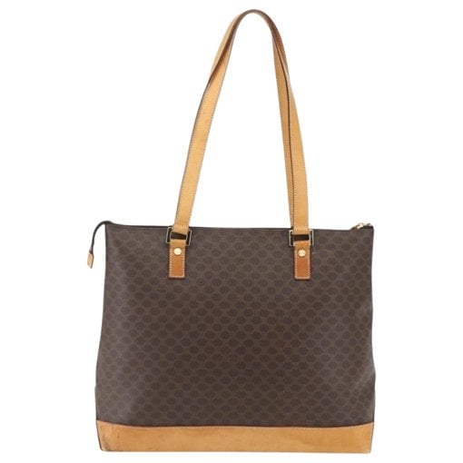 Leather tote