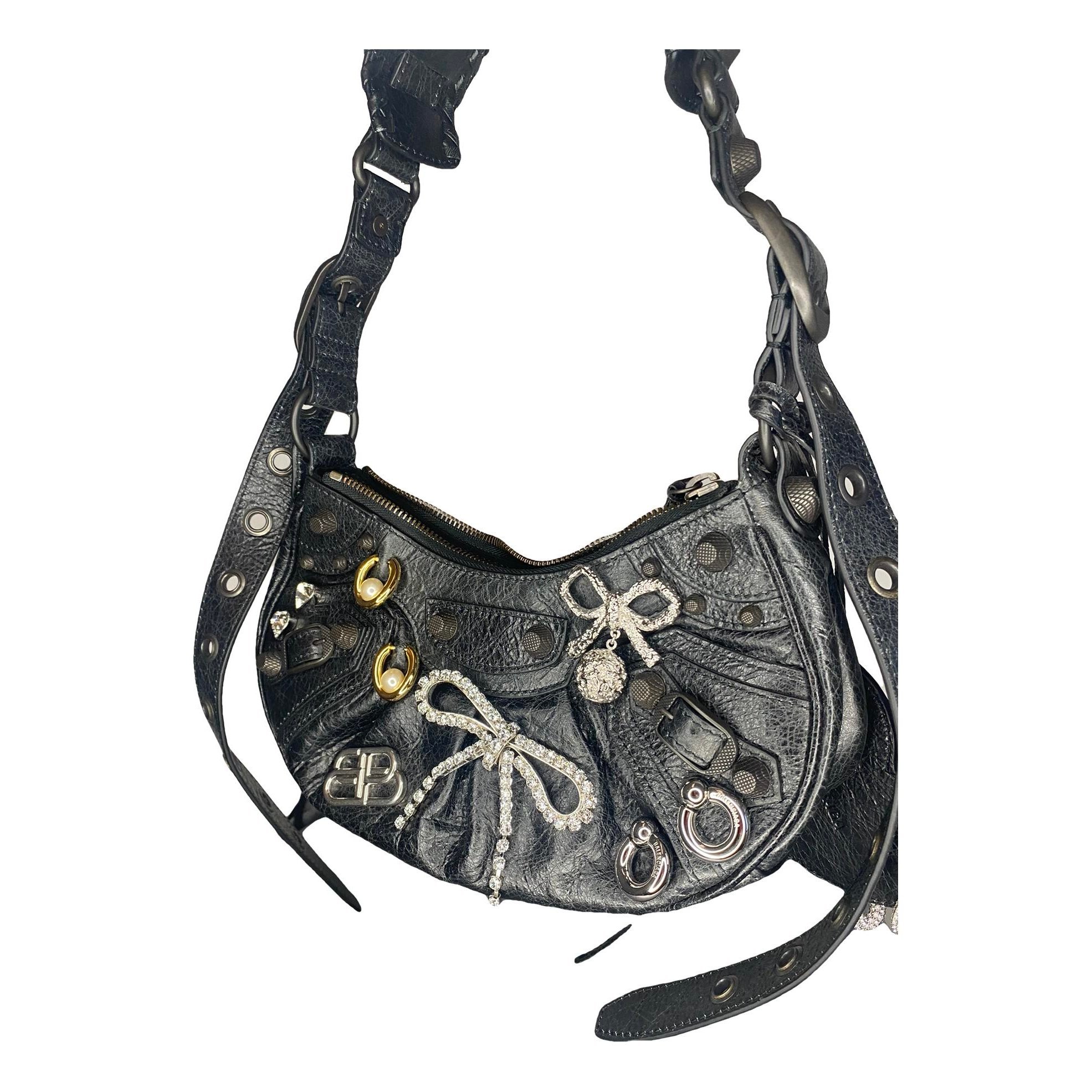 Le Cagole leather handbag