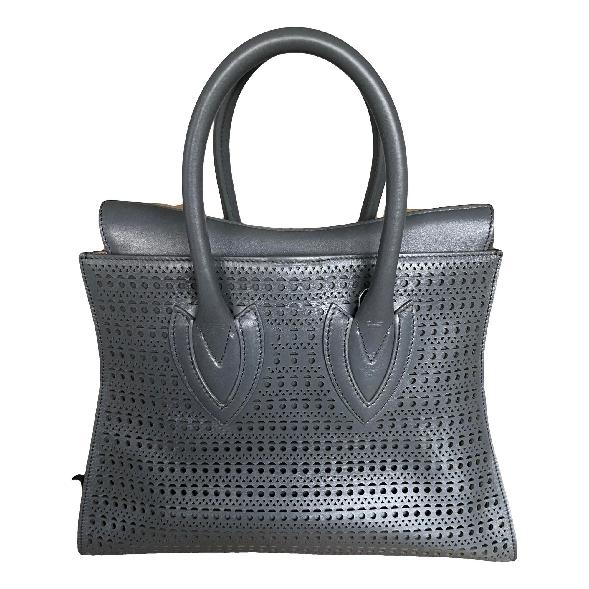 Mina leather handbag
