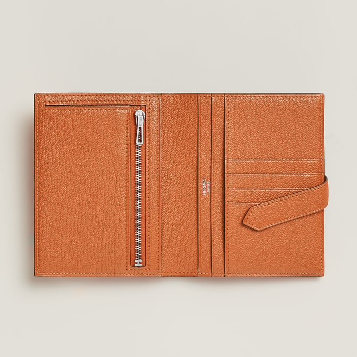 Orange Bearn Compact Wallet
