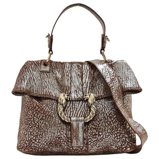 Leather handbag