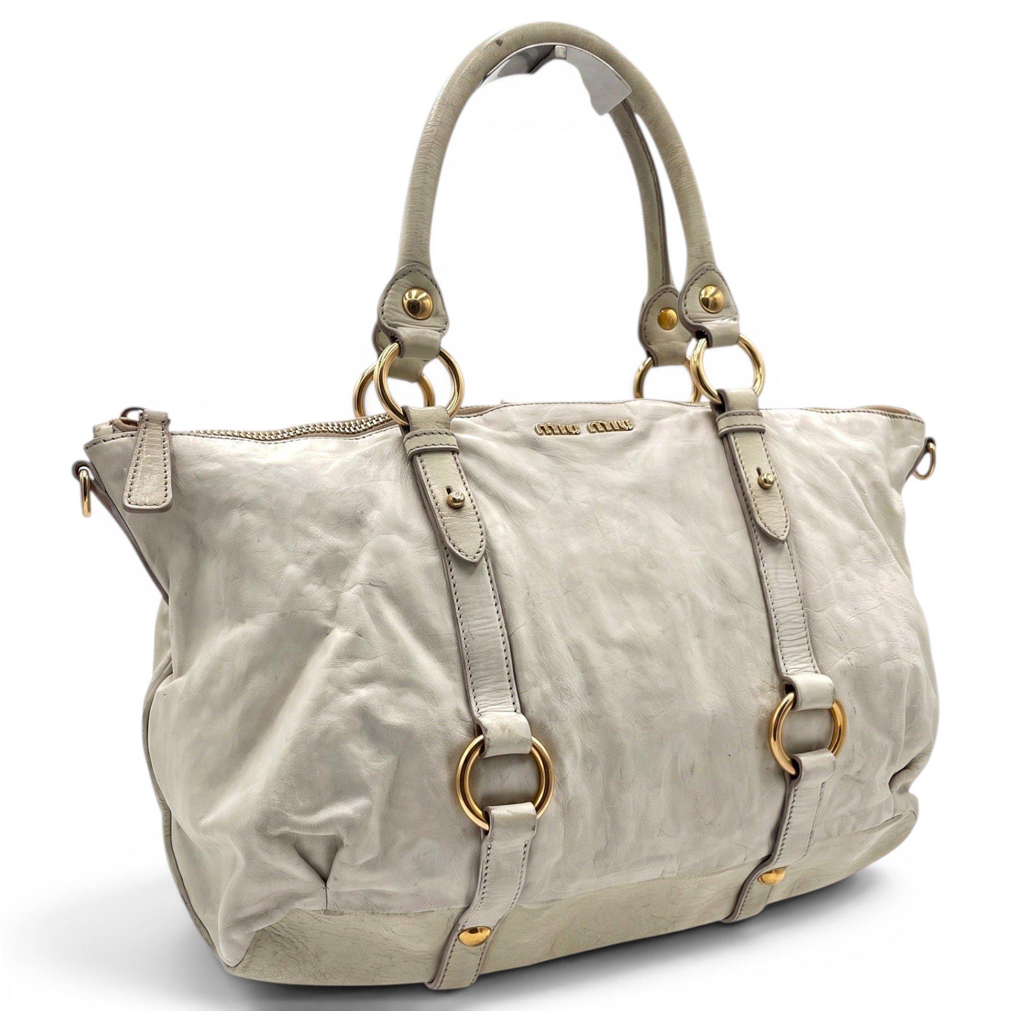 Bow bag leather handbag