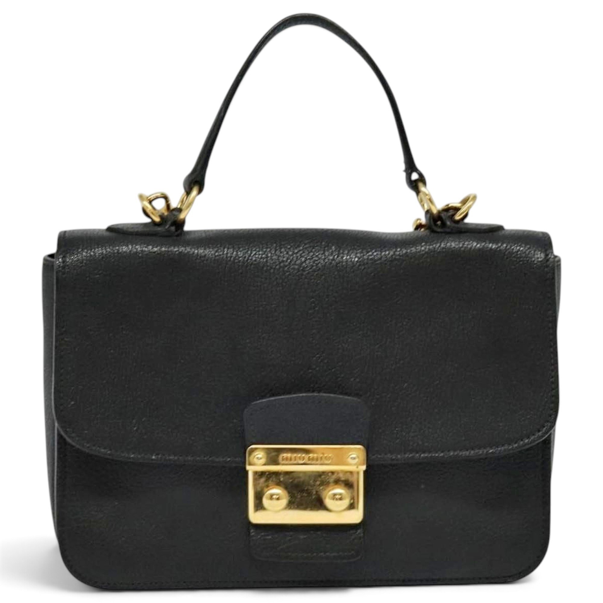 Leather handbag