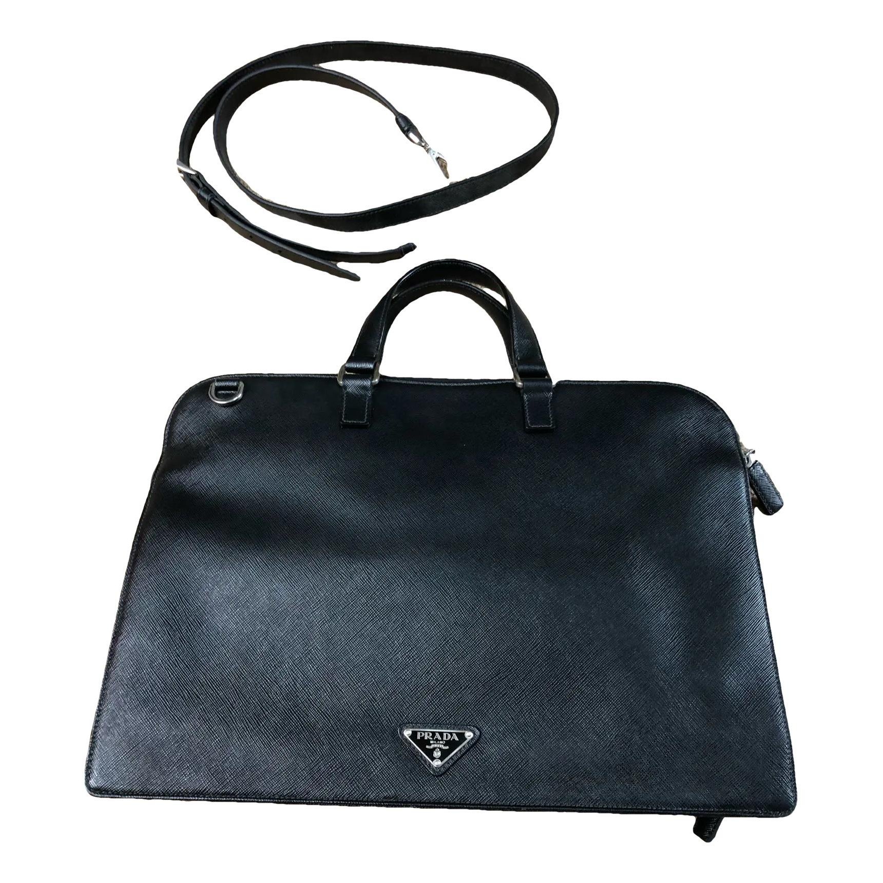 Leather crossbody bag