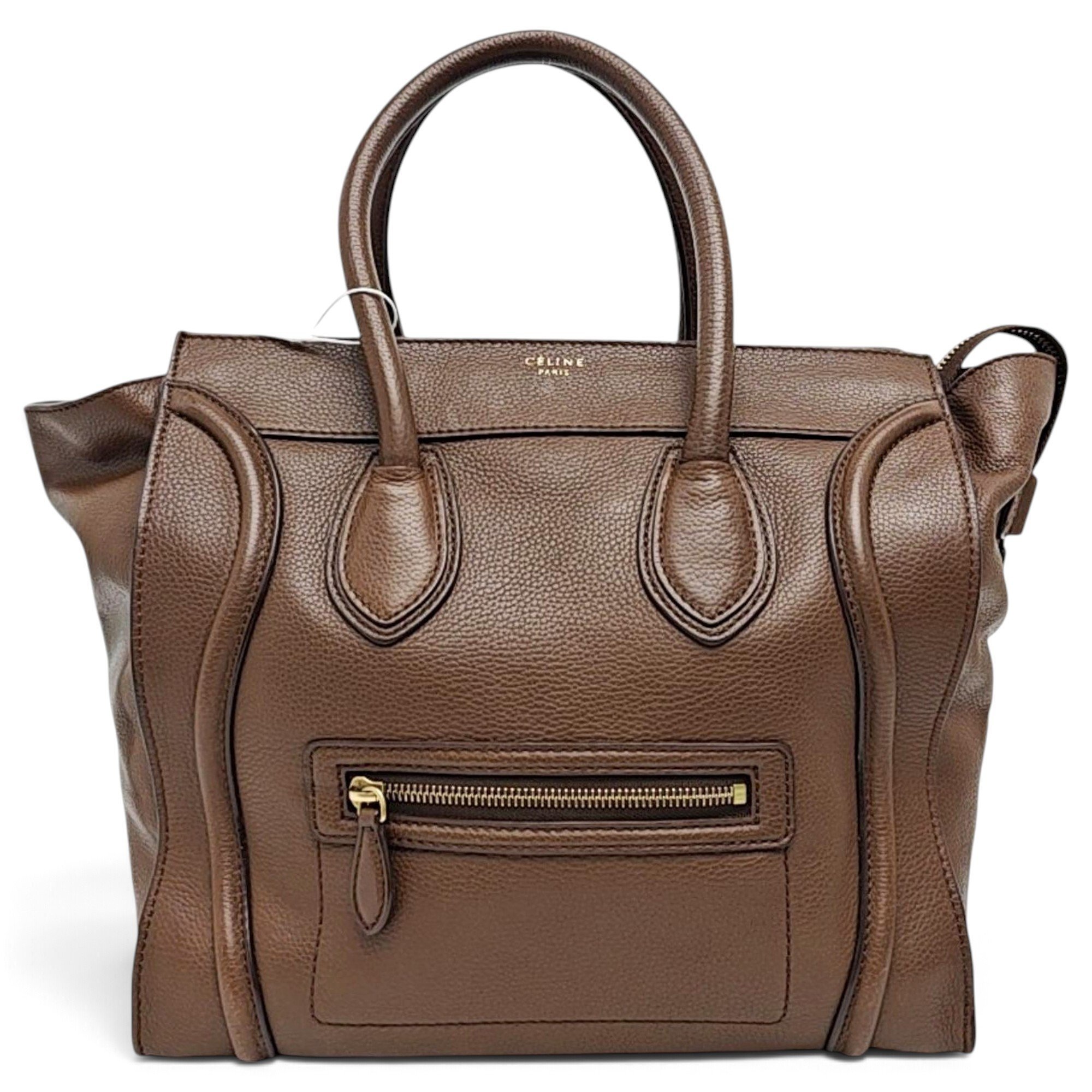 Luggage leather handbag