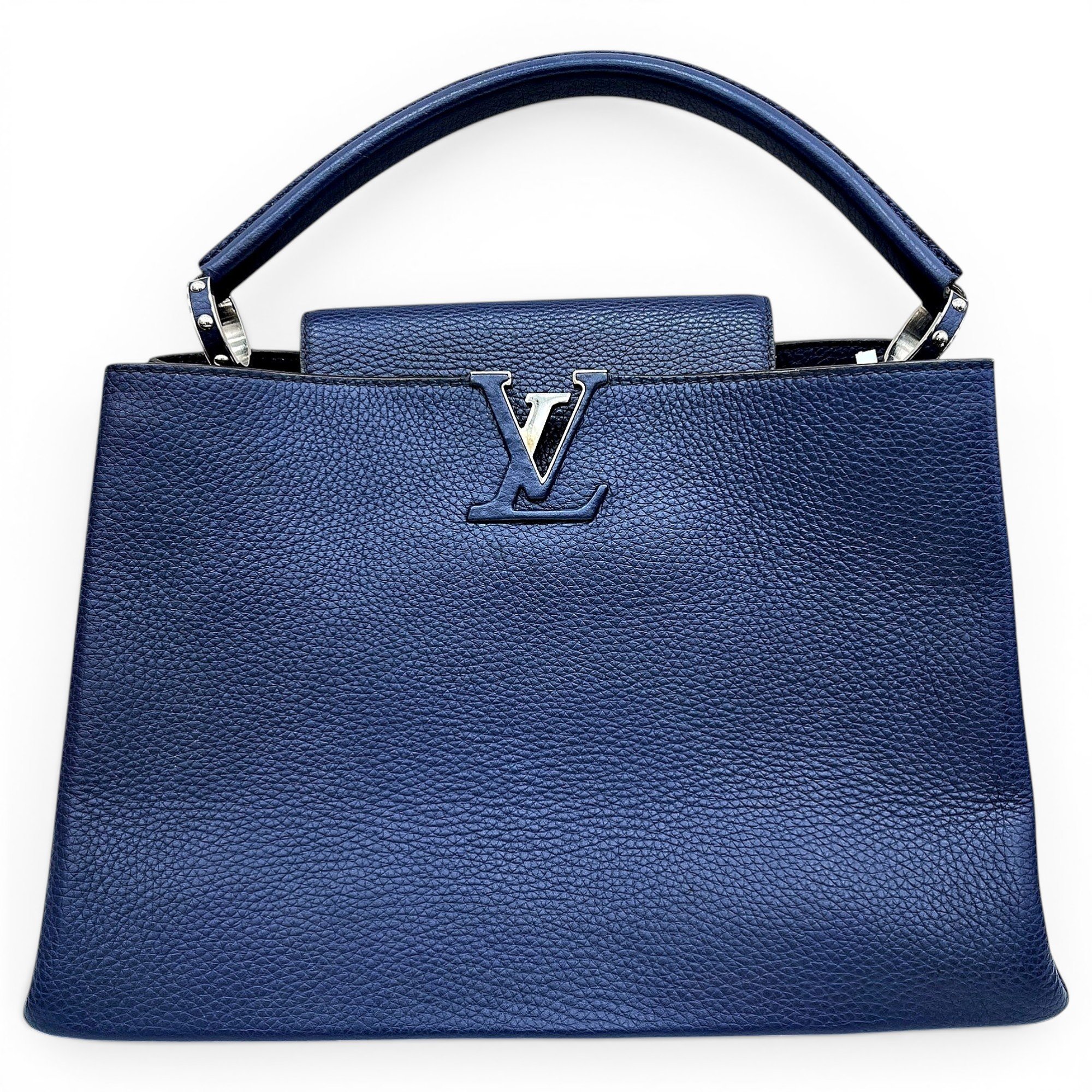 Capucines leather handbag