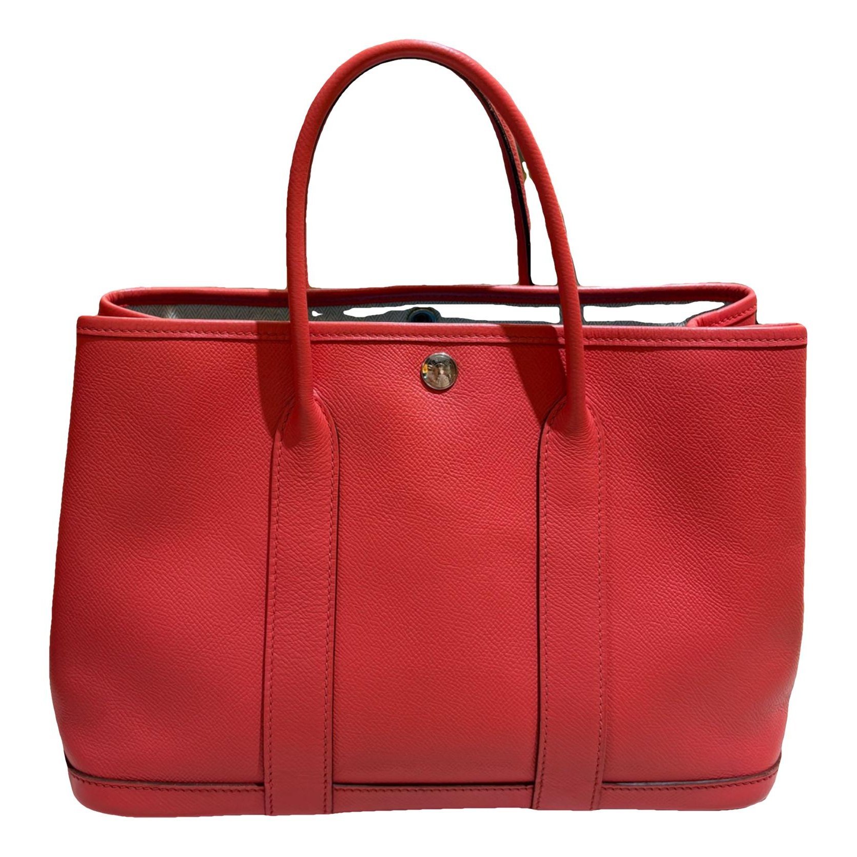 Garden Party leather handbag
