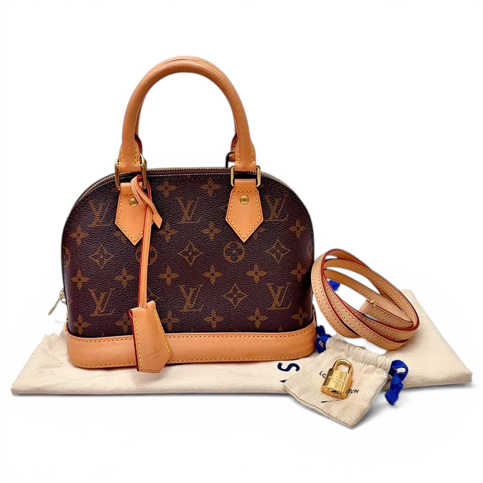Alma BB leather handbag