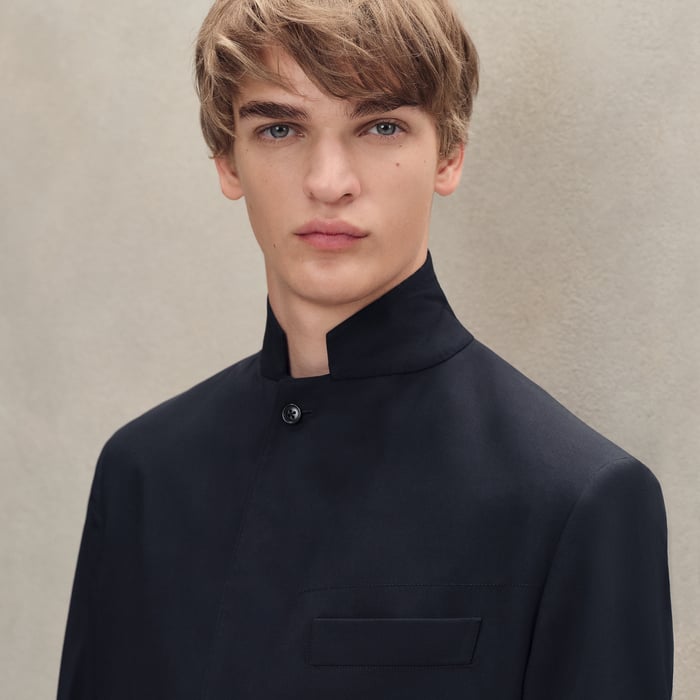Marine "Surpiqures H" Stadium Relax Jacket