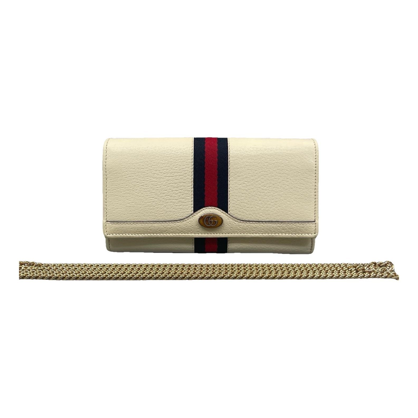 Ophidia Chain Wallet leather handbag