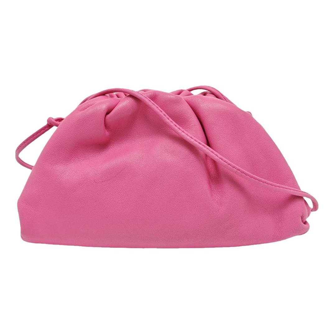 Pouch leather handbag