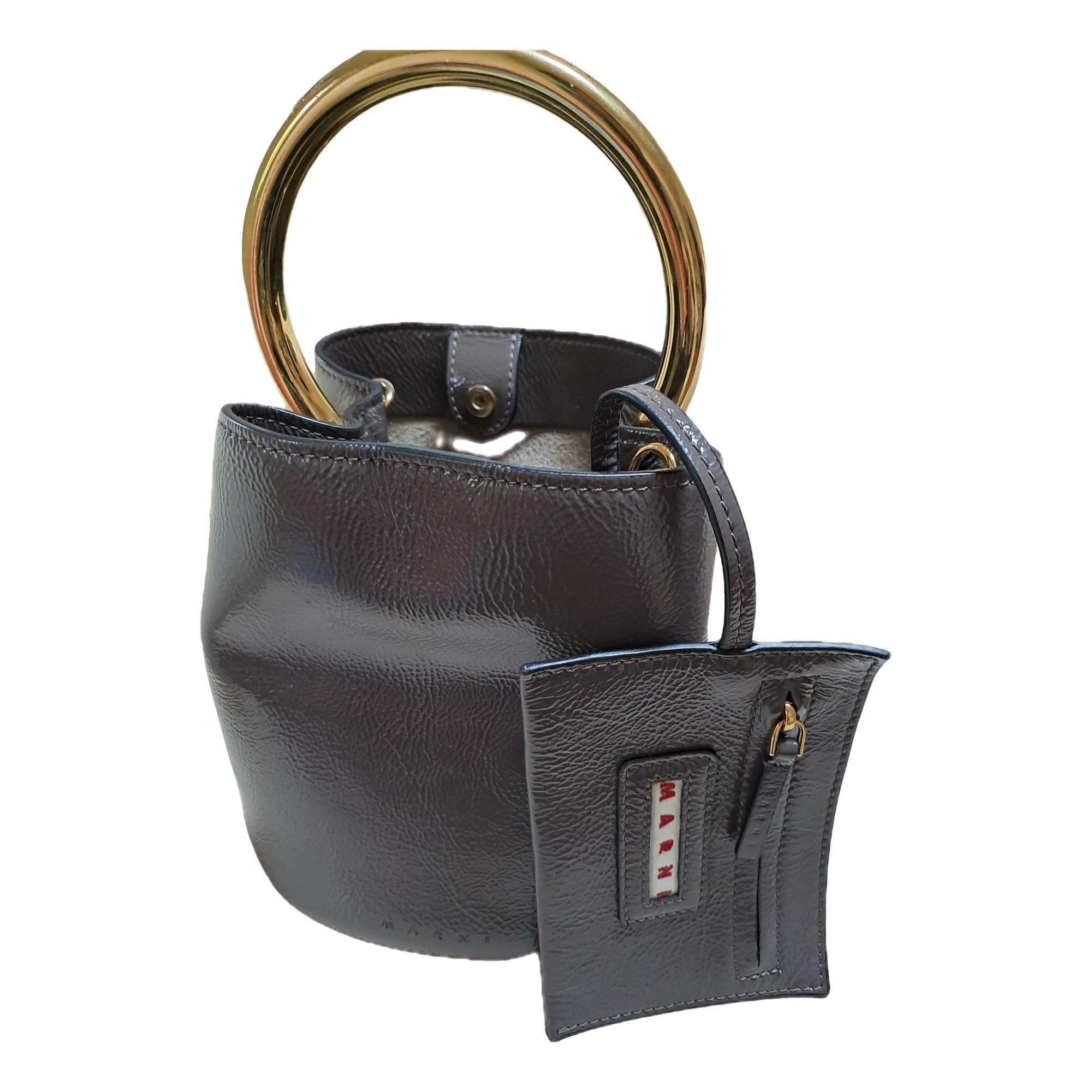 Marni Pannier leather tote