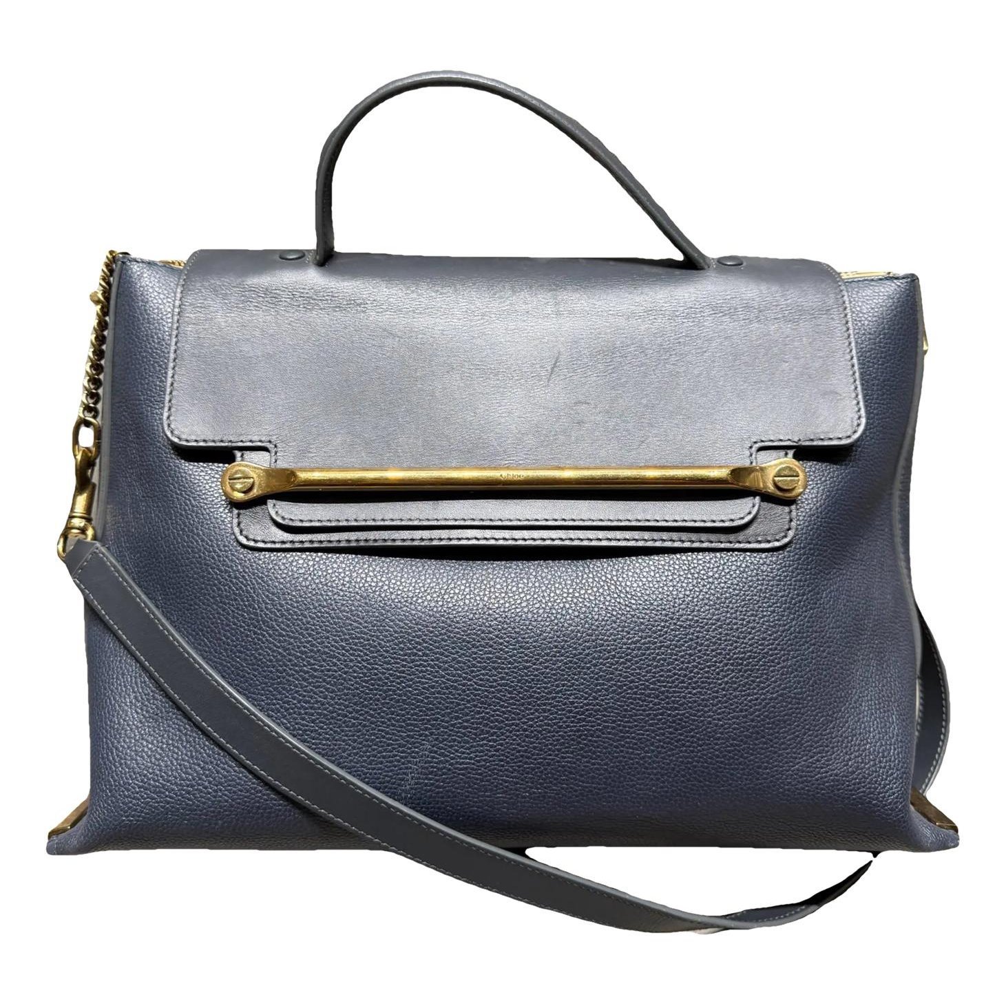 Leather handbag