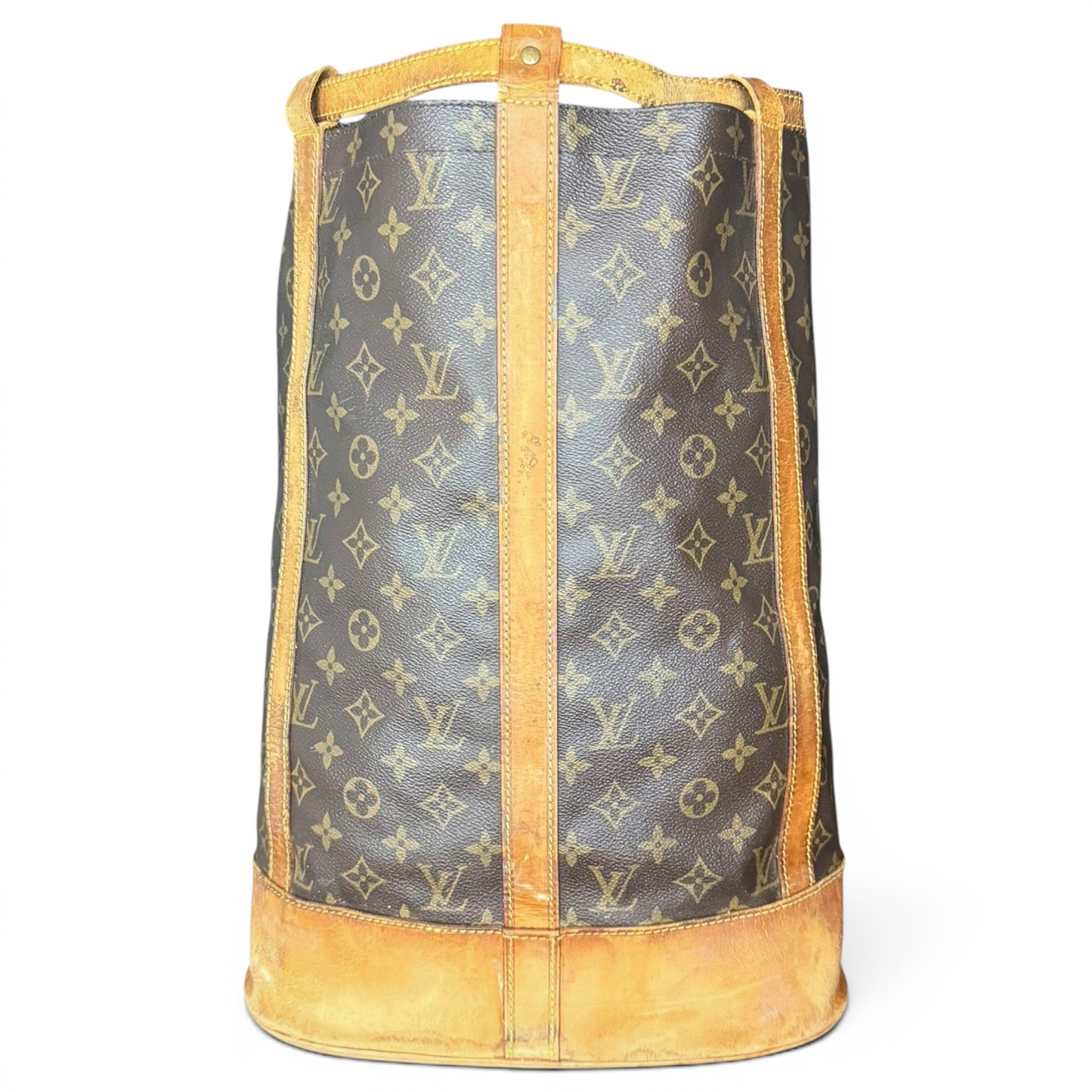 Randonnée leather backpack