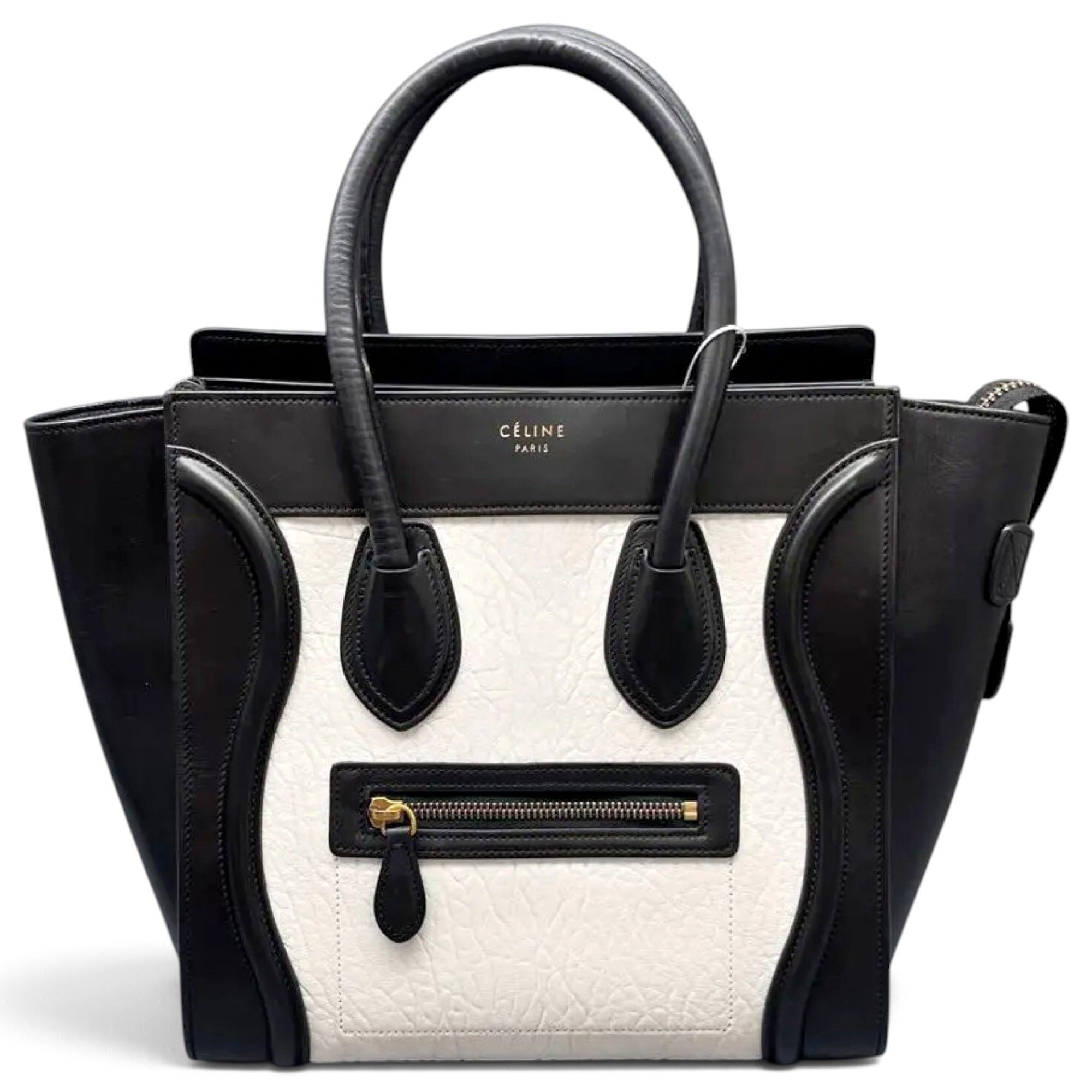 Luggage leather handbag