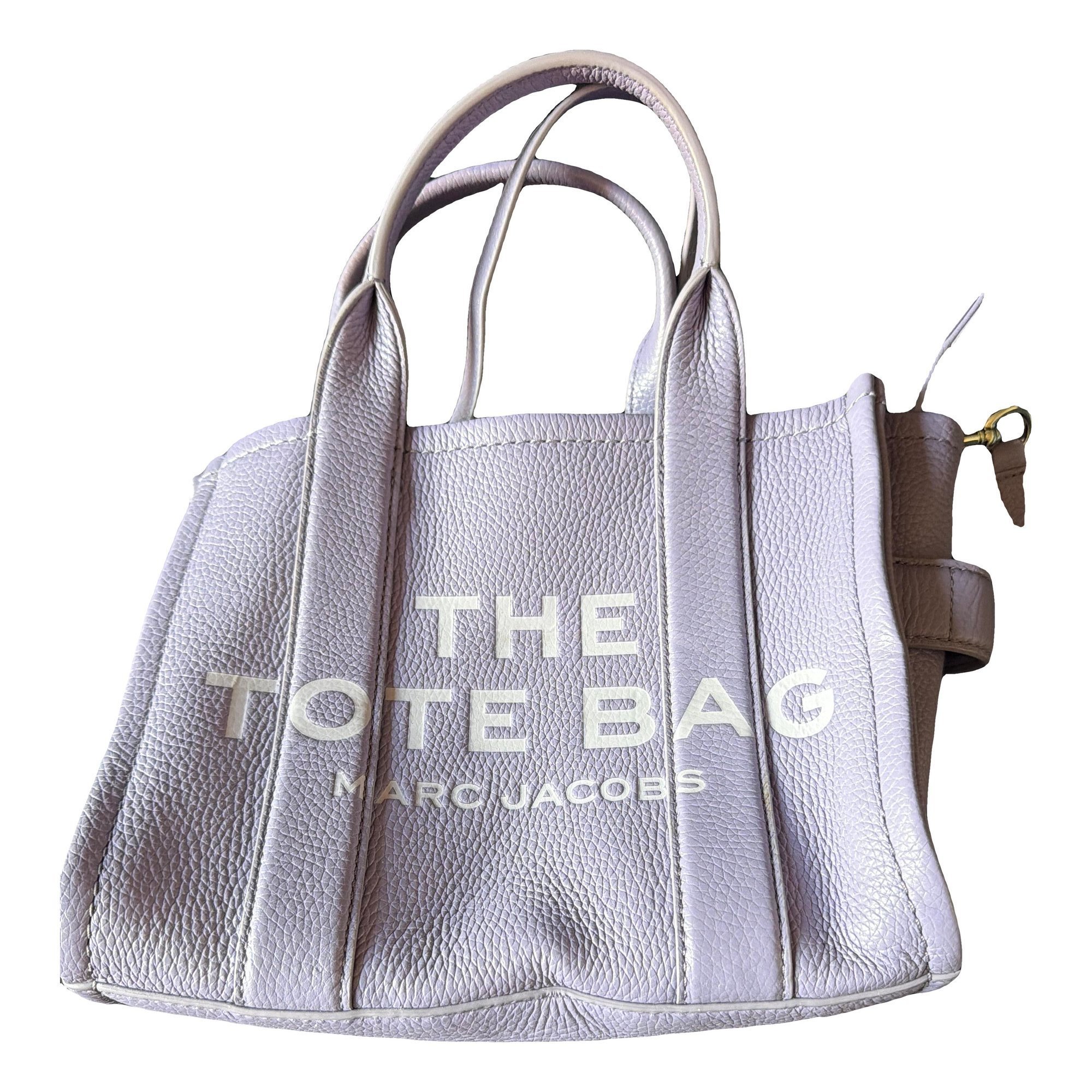 Leather tote