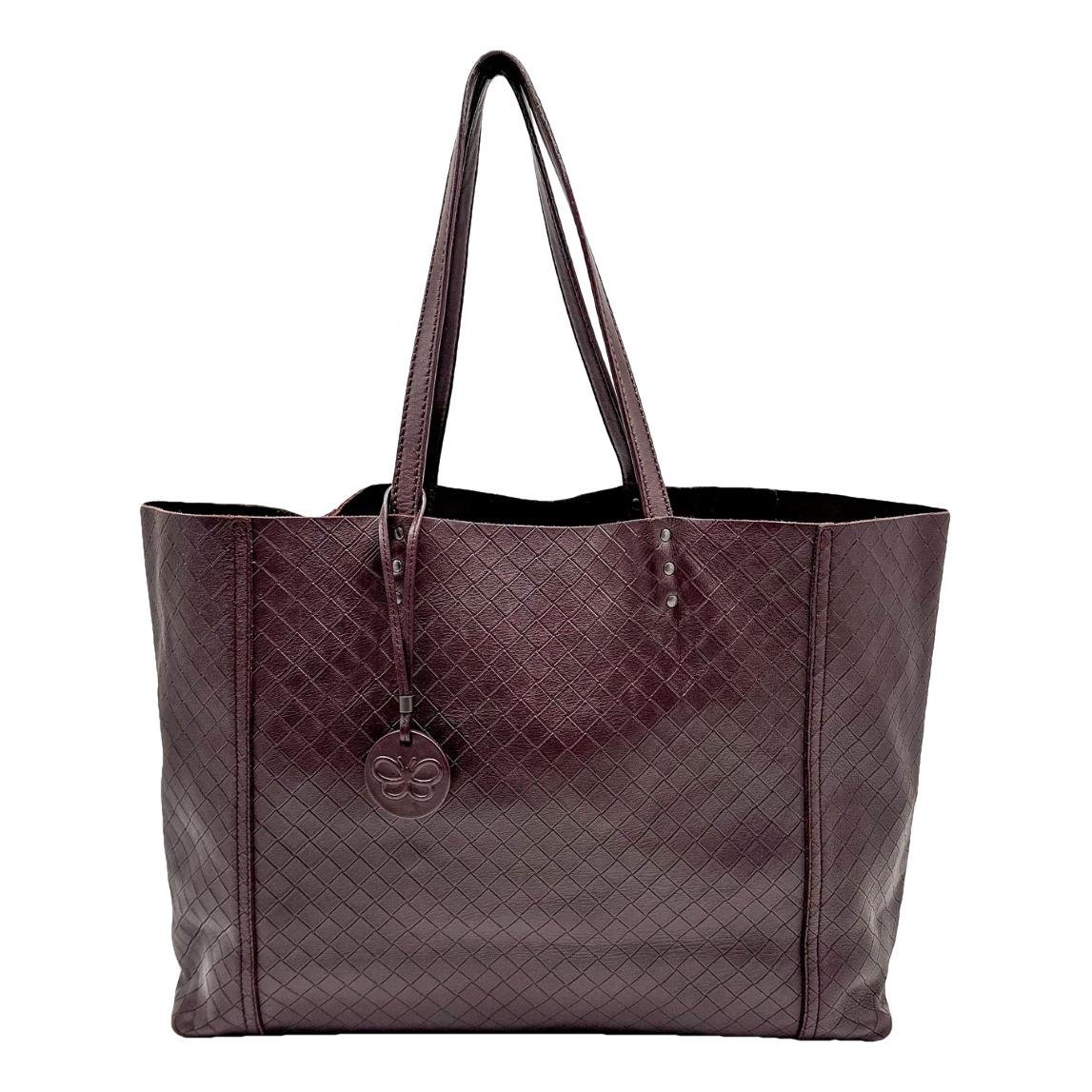 Fourre-Tout leather tote