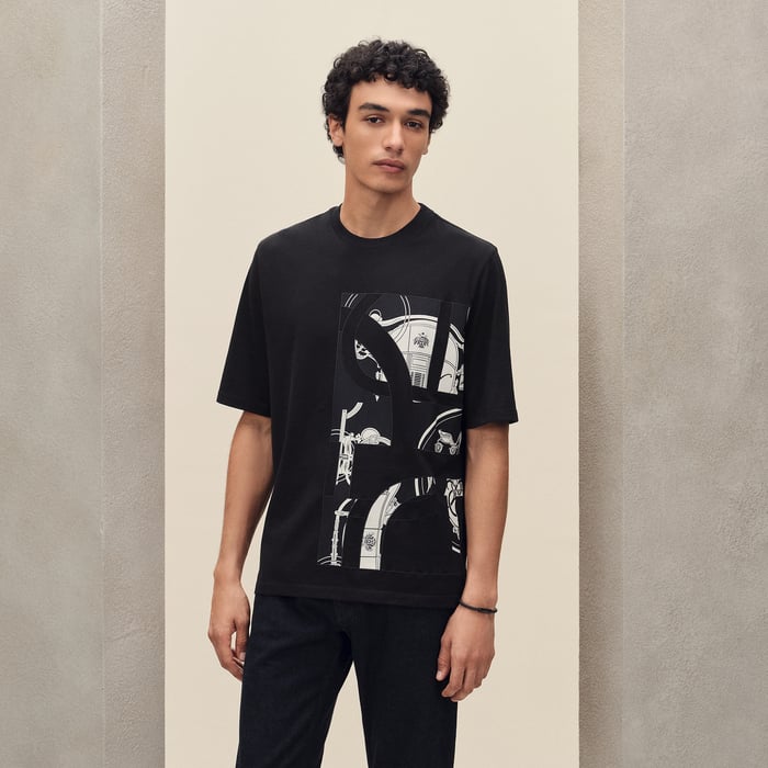 Noir "Ex-libris" T-shirt