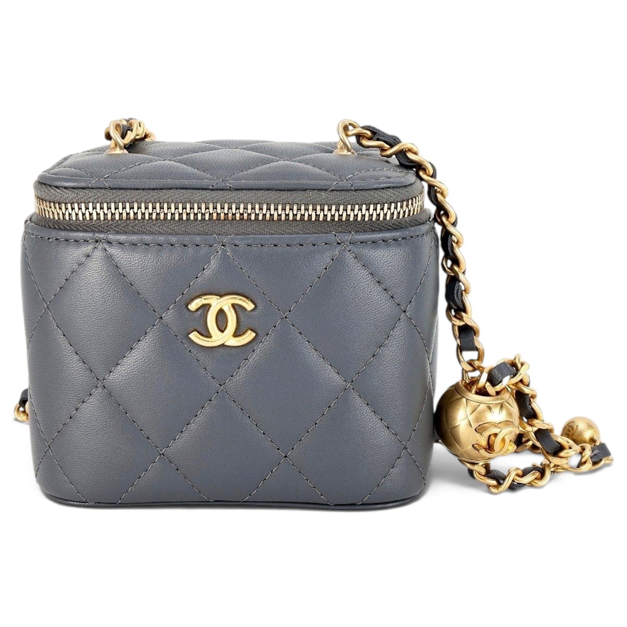 Trendy CC Vanity leather mini bag