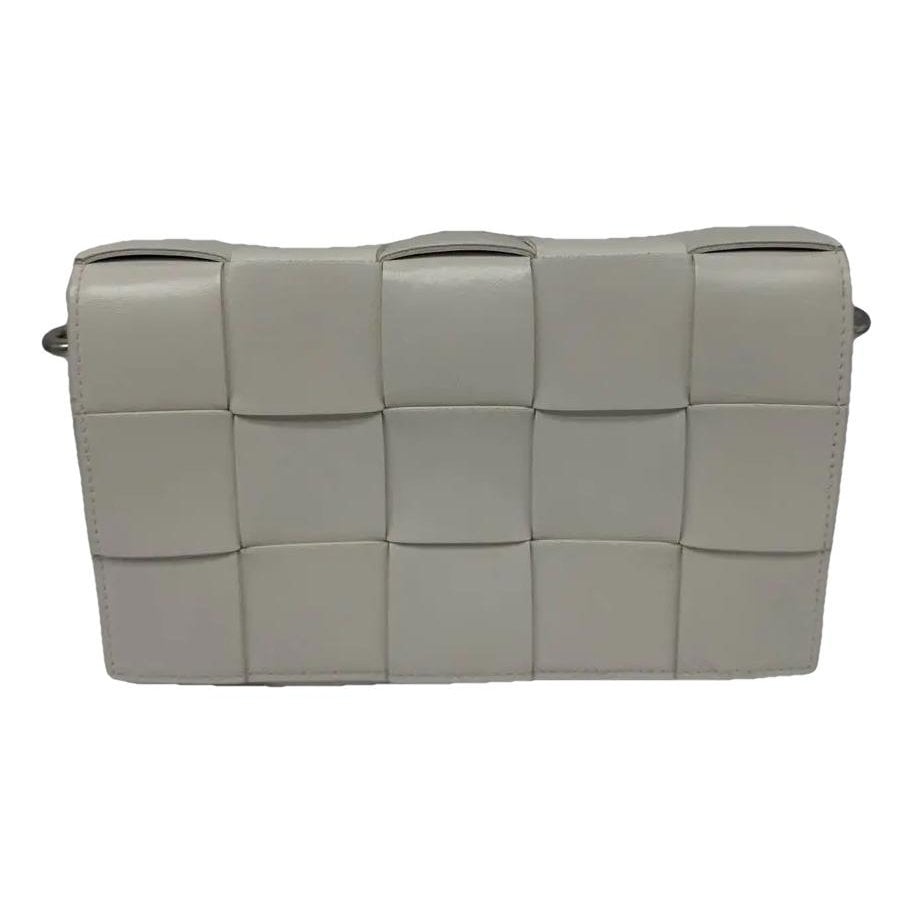 Cassette leather crossbody bag