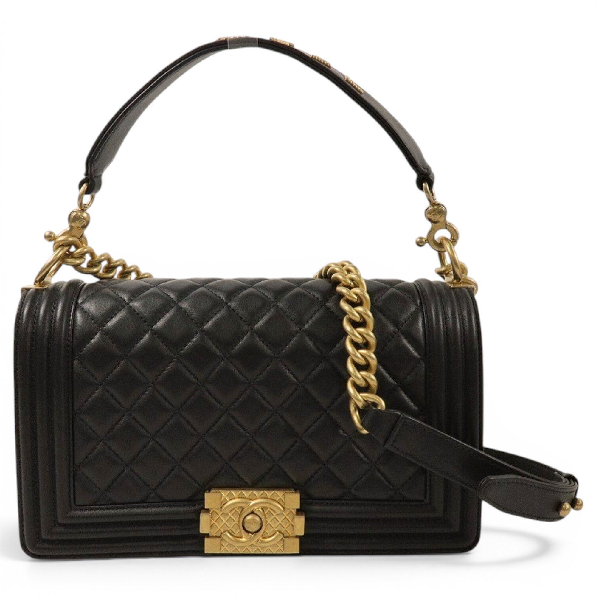 Boy leather handbag