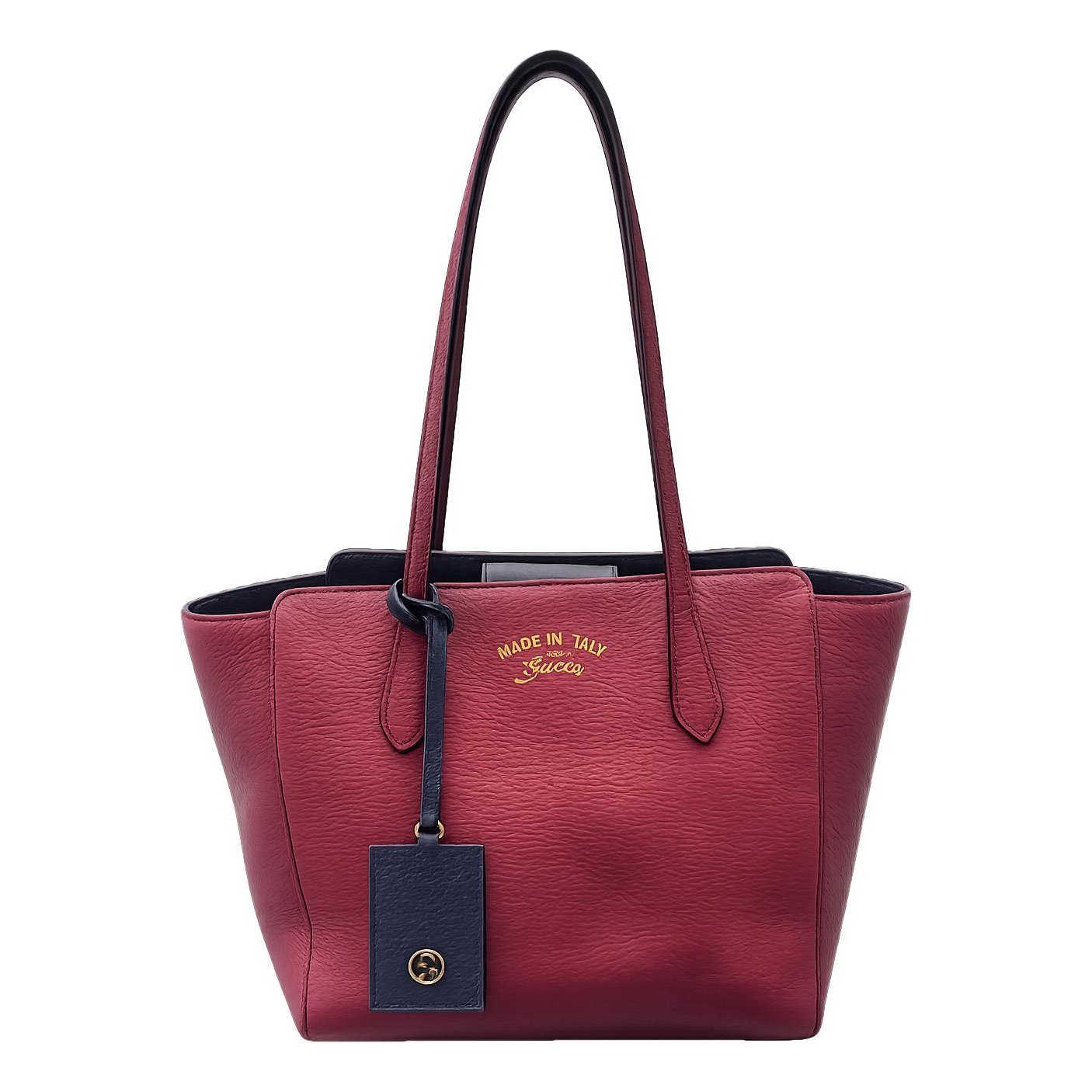 Swing leather tote