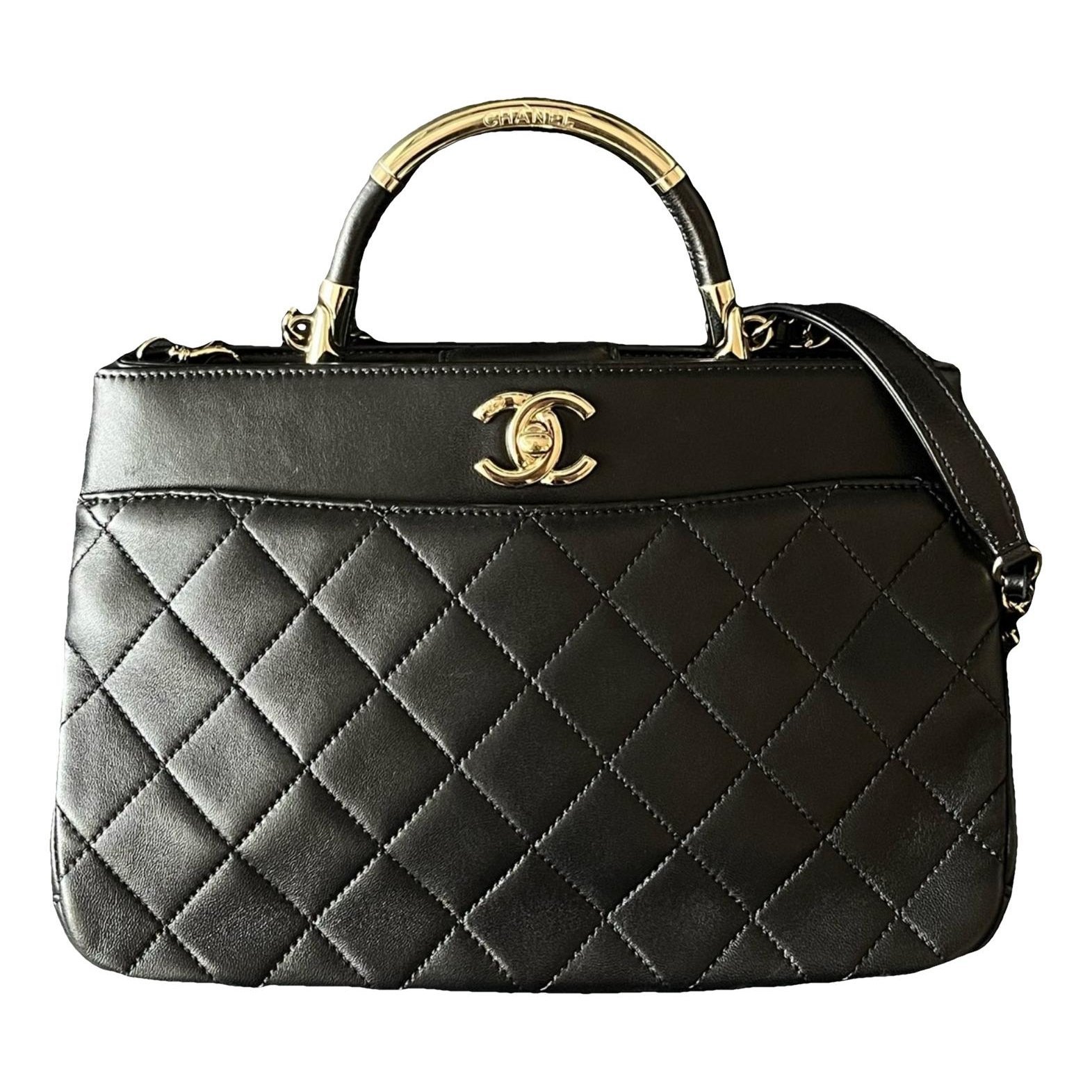 Coco Handle leather handbag