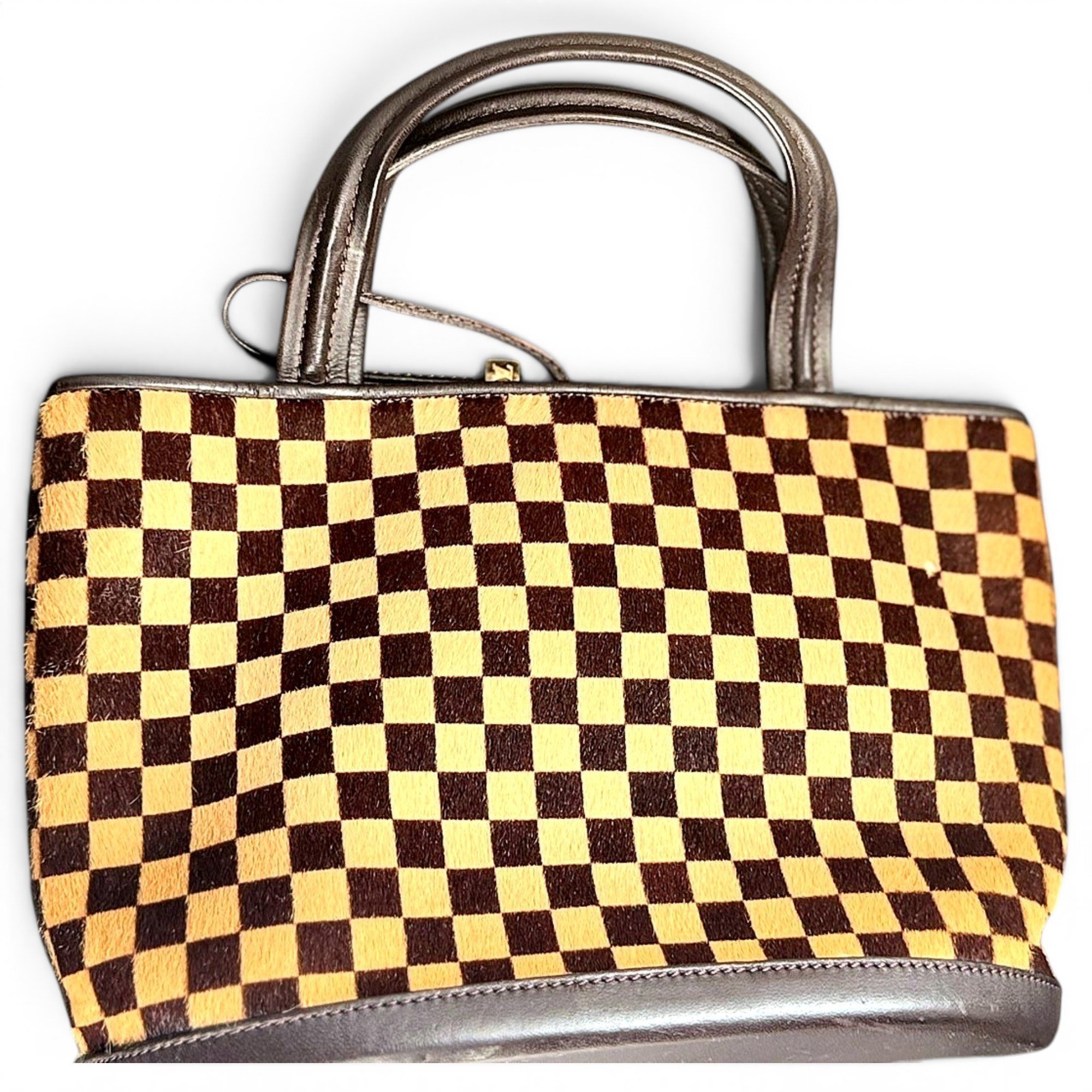 Fowler pony-style calfskin handbag