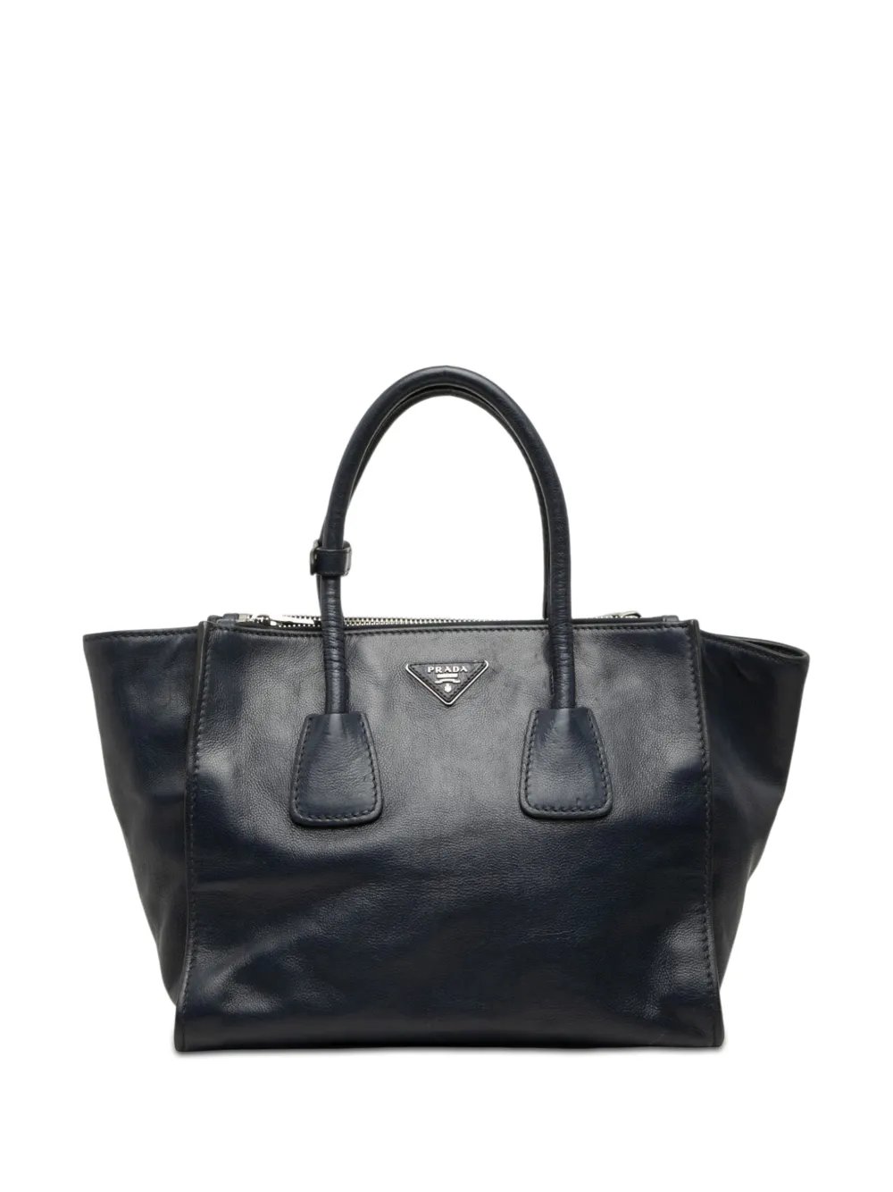 2010-2026 Glace Calf Twin Pocket Double Handle satchel