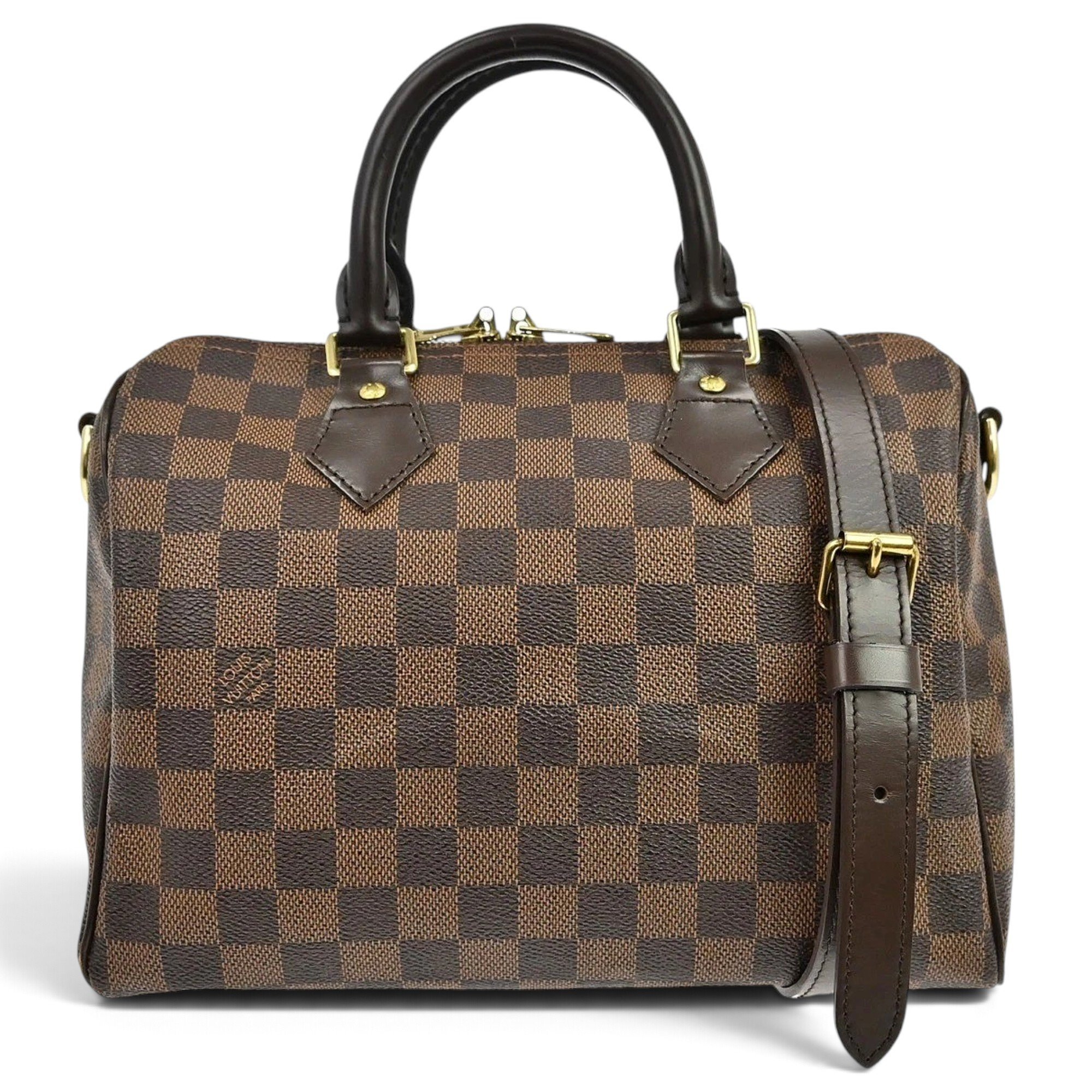 Louis Vuitton Speedy Bandoulière cloth crossbody bag