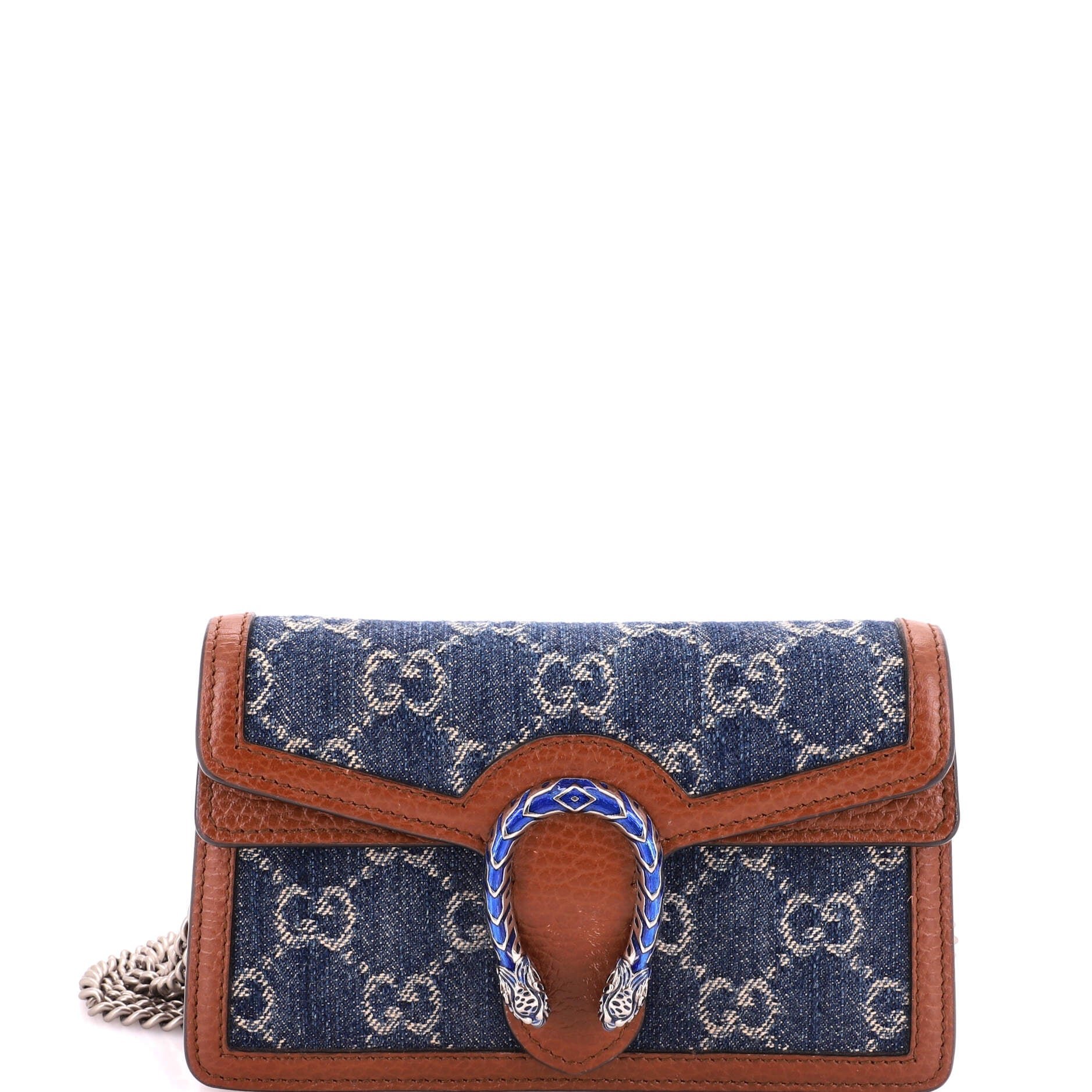 Dionysus Bag GG Denim Super Mini