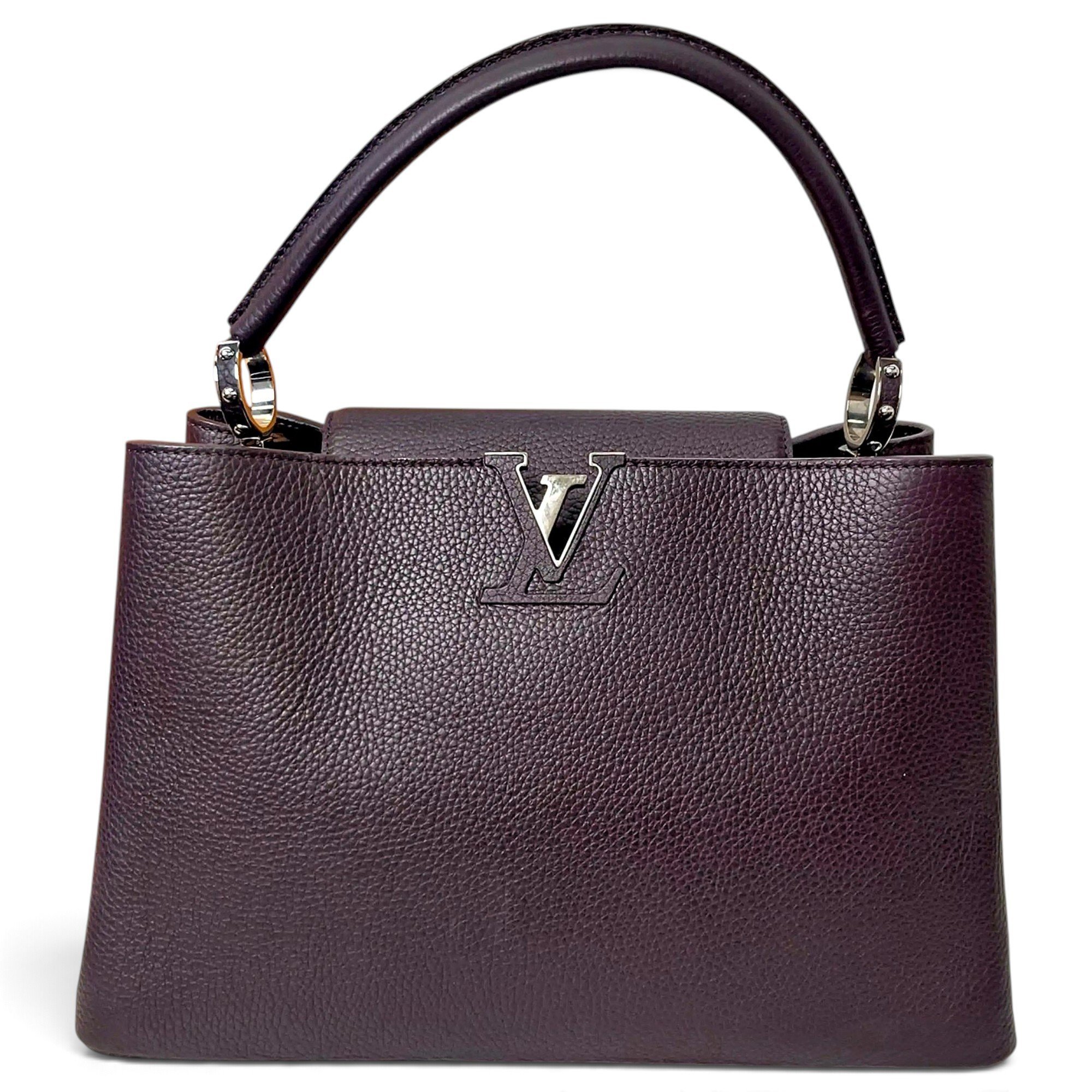 Capucines leather handbag