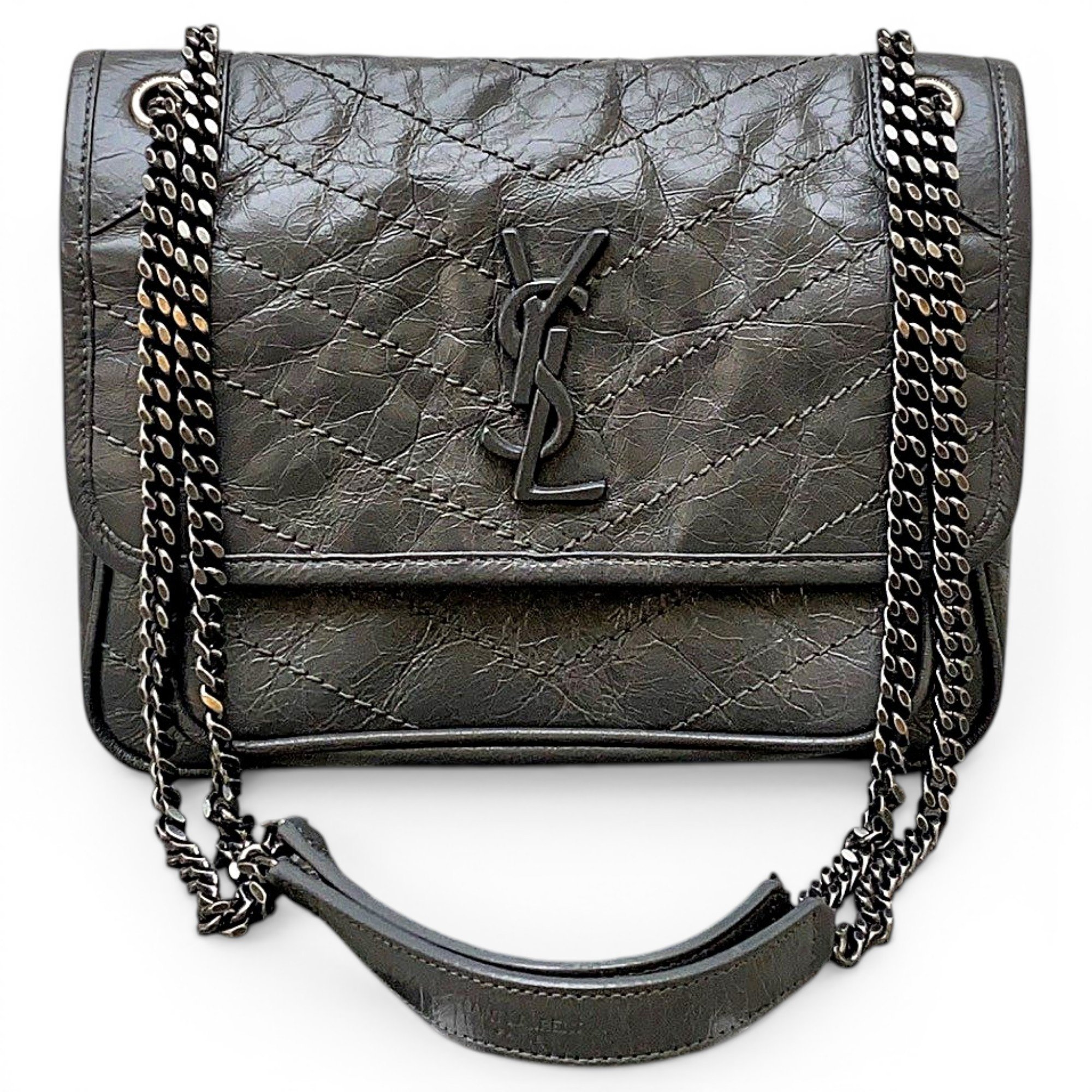 Niki leather crossbody bag