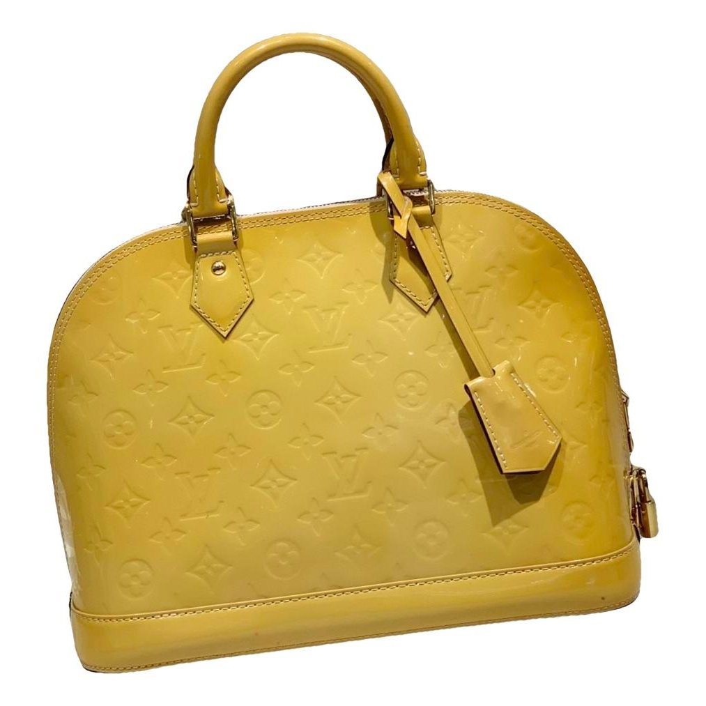 Alma leather handbag