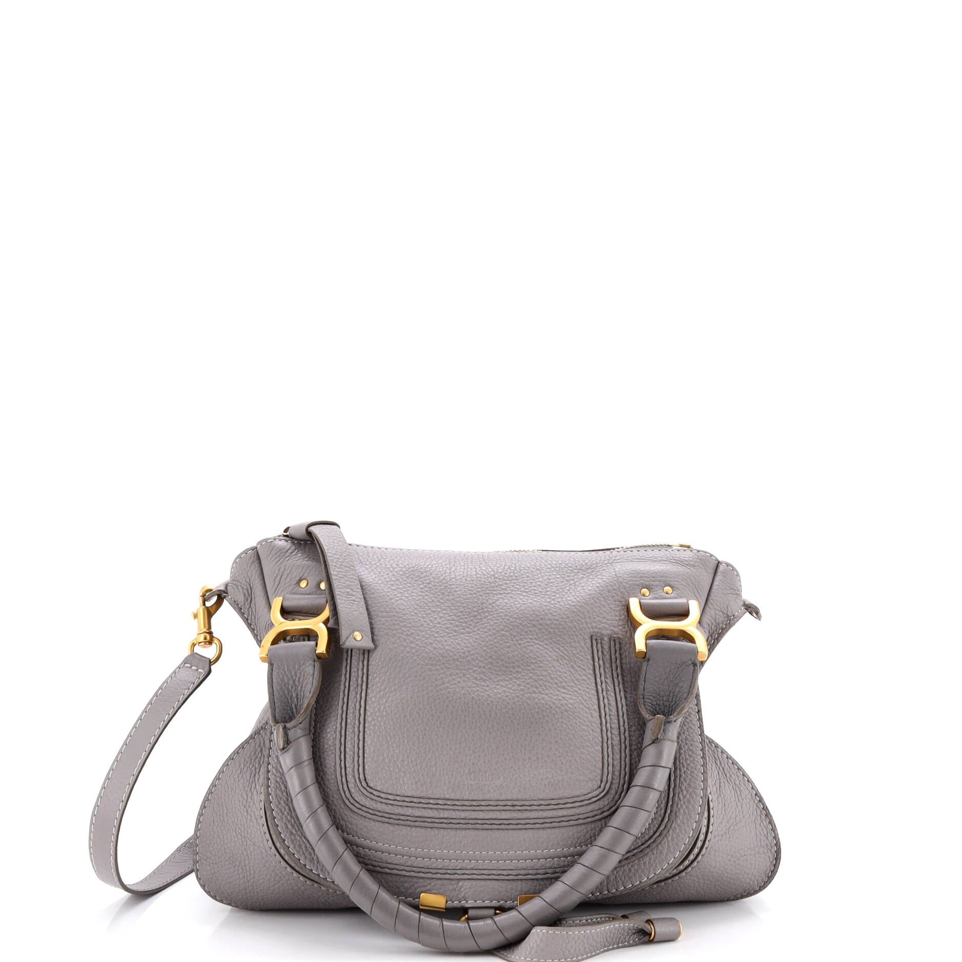 Chloe Marcie Satchel Leather Medium