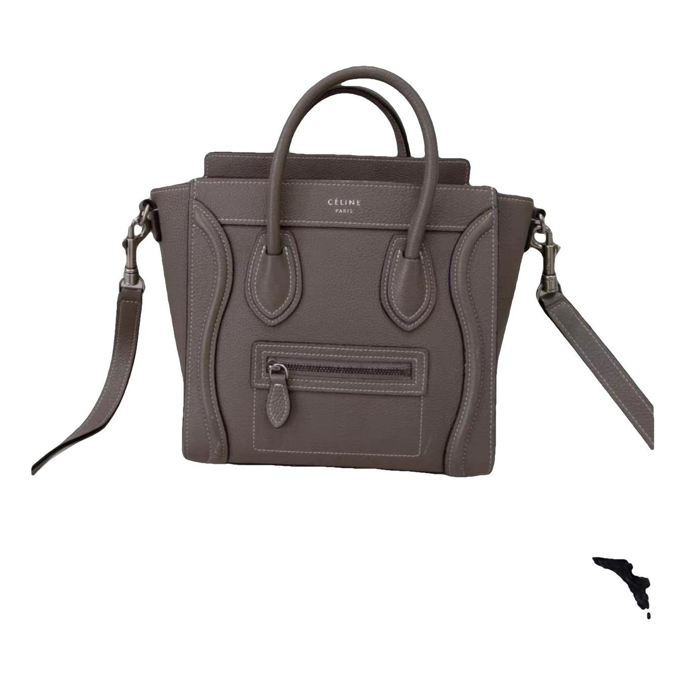 Nano Luggage leather handbag