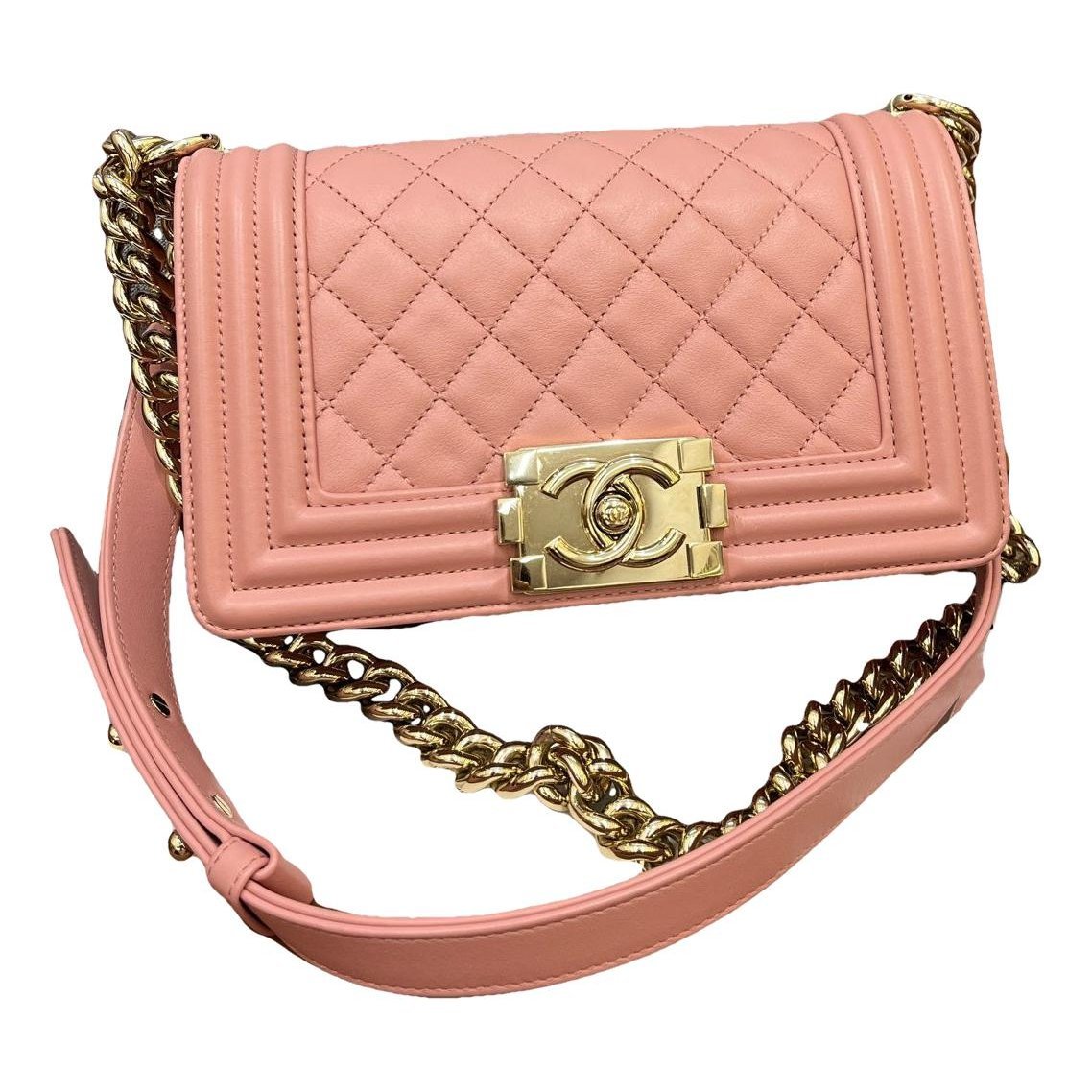 Boy leather crossbody bag