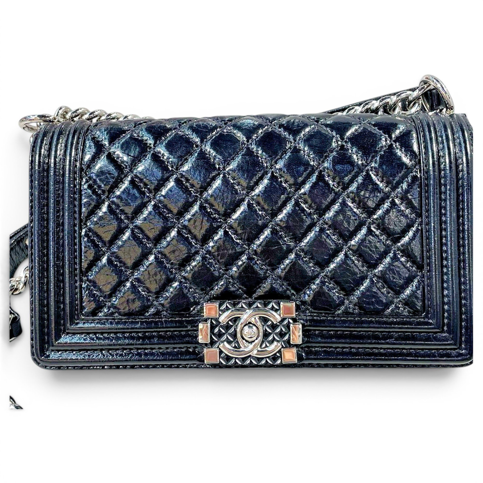 Boy leather handbag