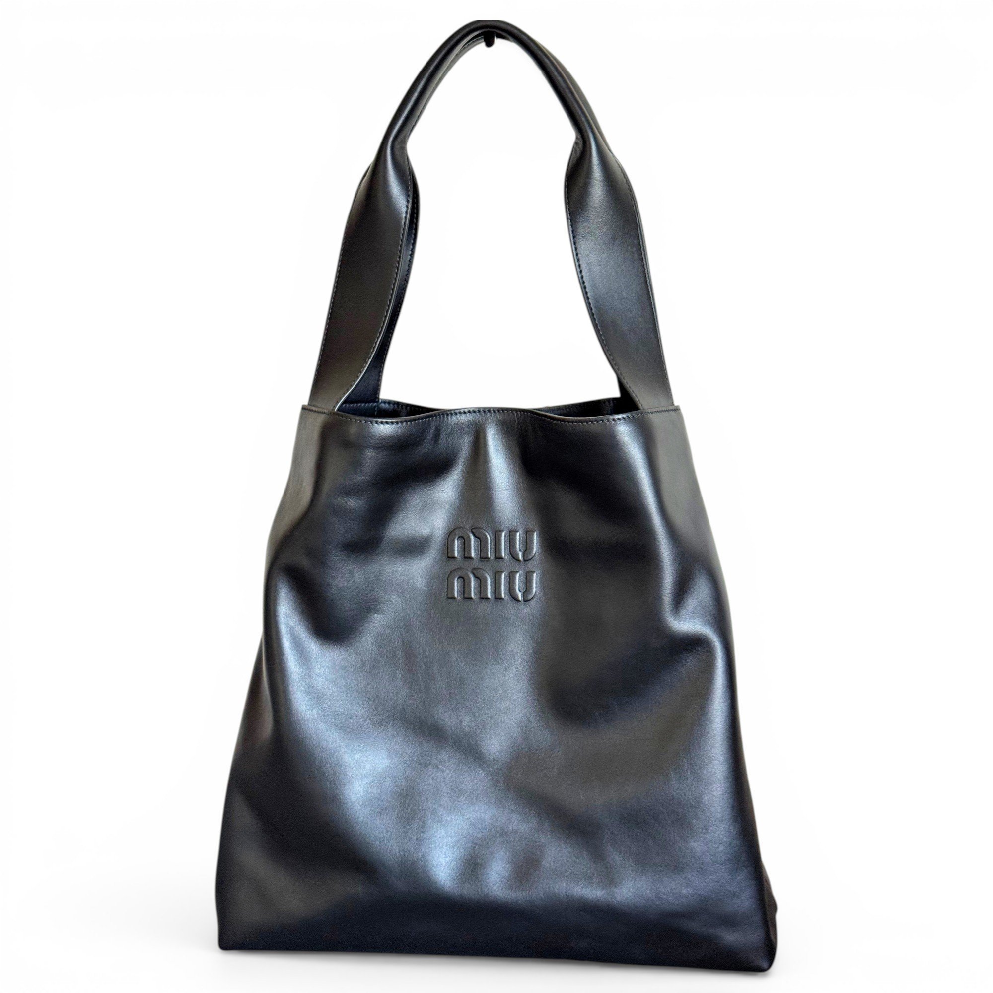 Leather handbag